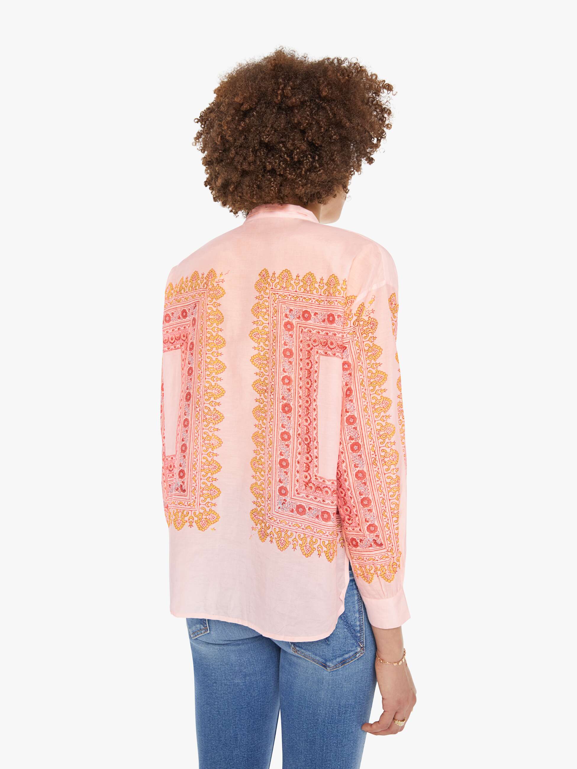 Alix Of Bohemia Kiki Shirt - Blush Tile - Image 4