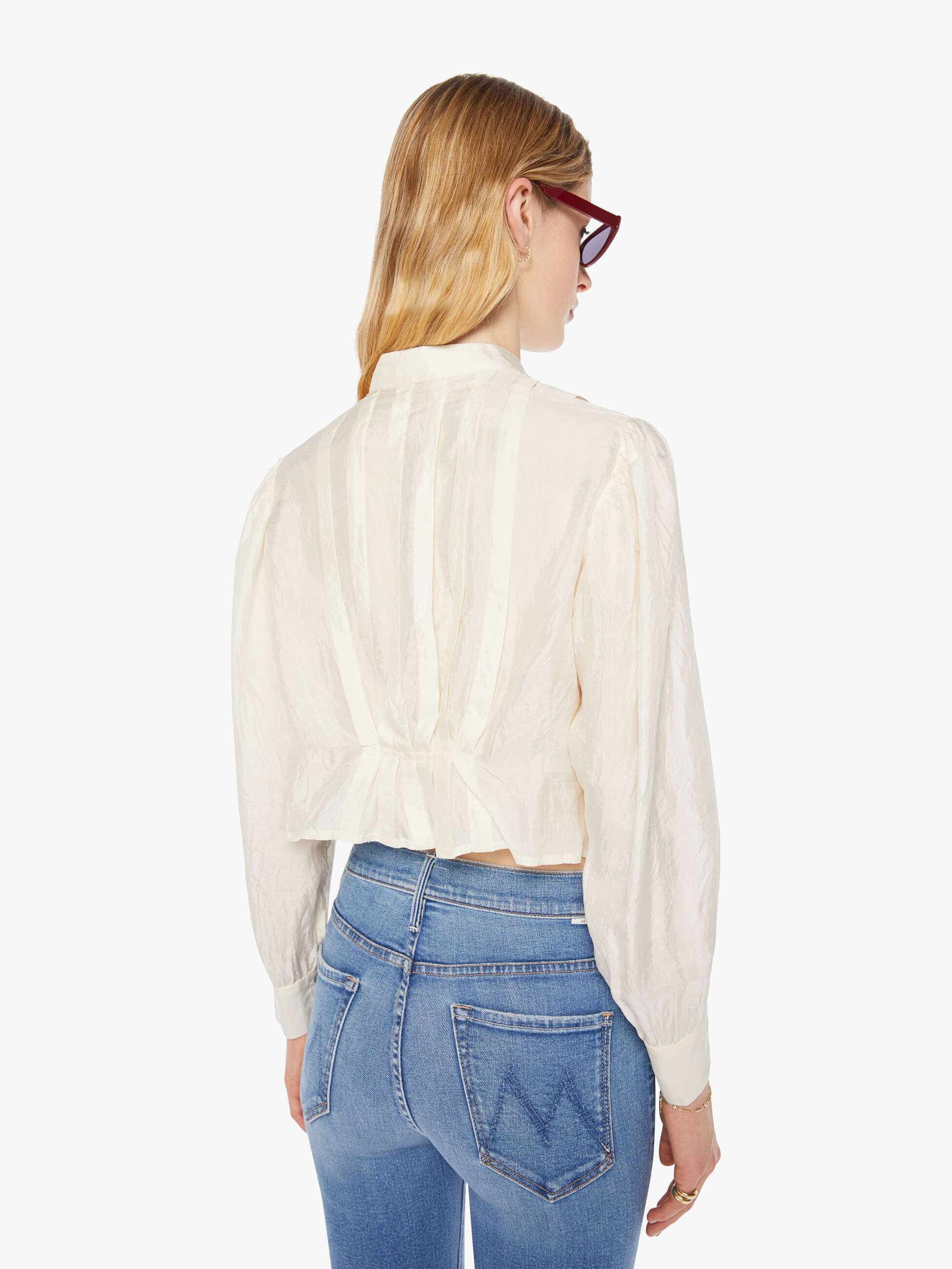 Alix Of Bohemia Ryland Shirt - Pearl - Image 4