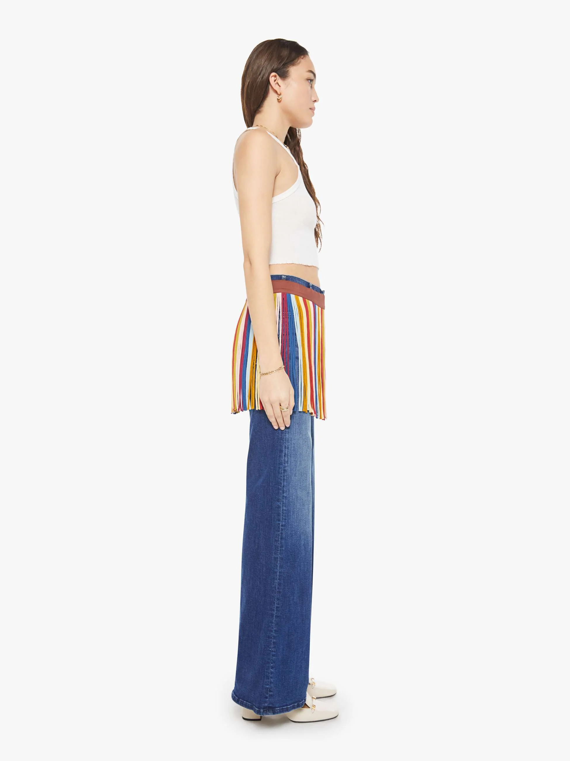 Alix of Bohemia Tessa Skirt - Candy Fringe - Image 3