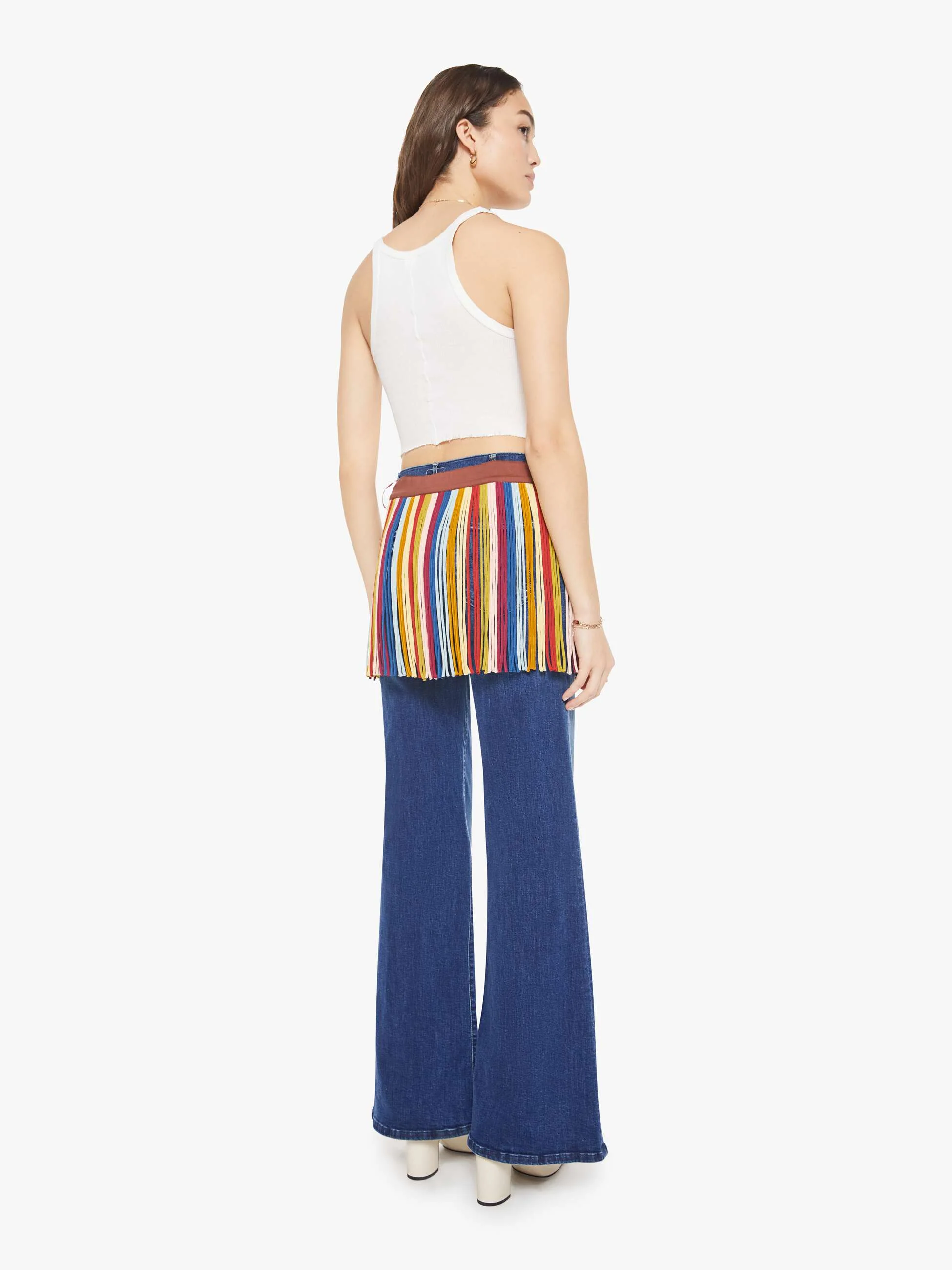 Alix of Bohemia Tessa Skirt - Candy Fringe - Image 4