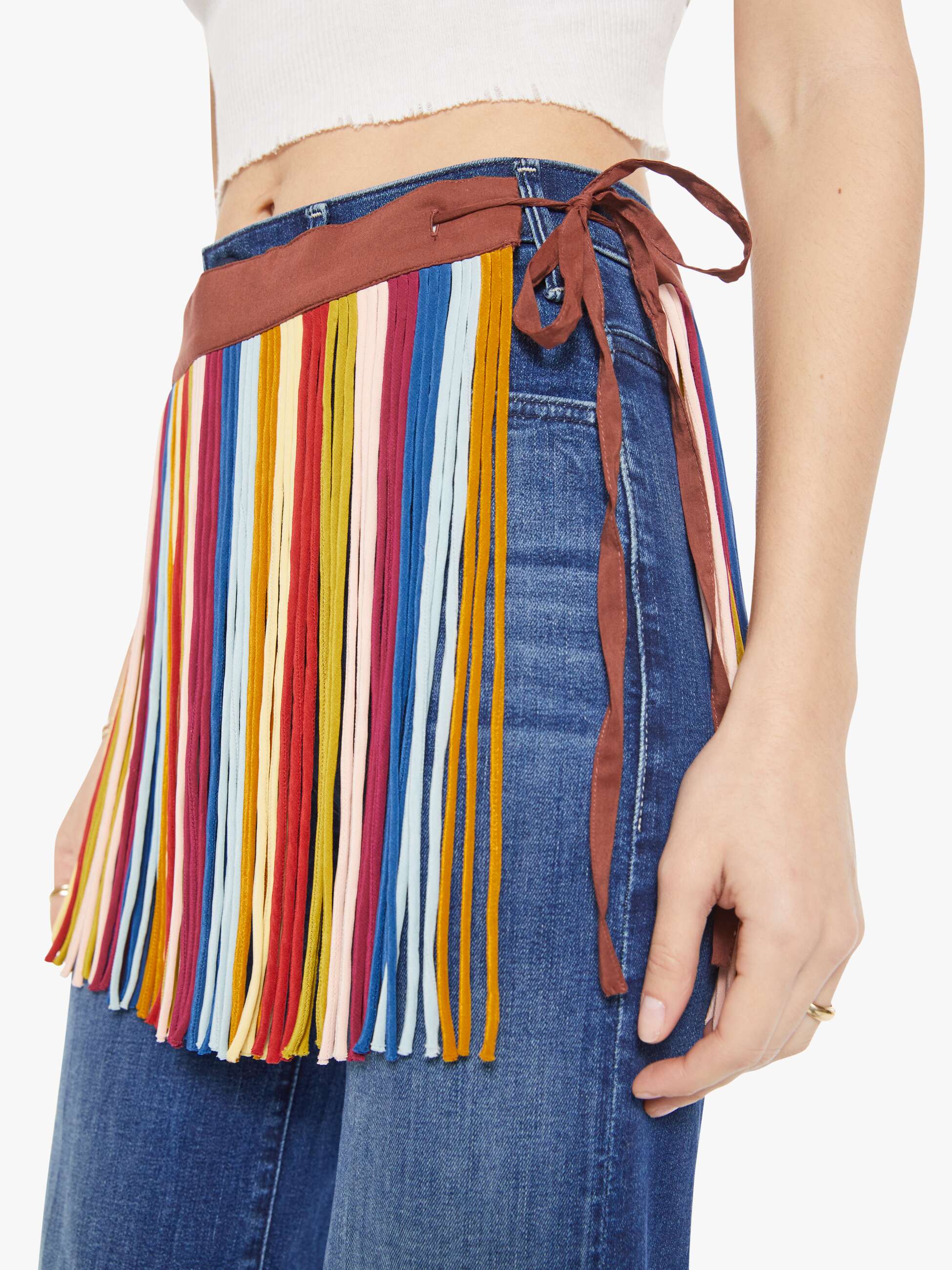 Alix of Bohemia Tessa Skirt - Candy Fringe - Image 5