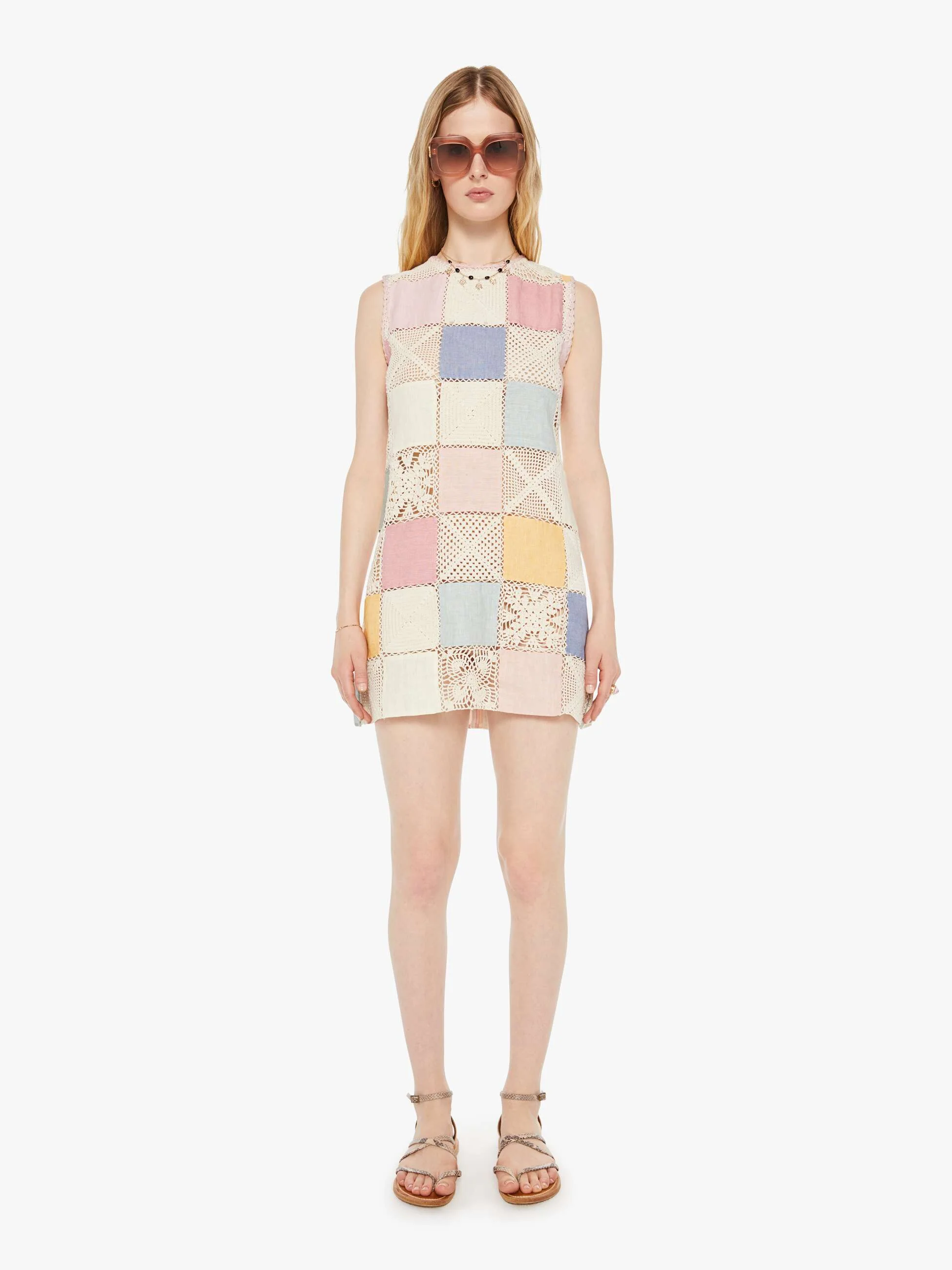 Alix Of Bohemia Vita Tile Dress - Sorbet