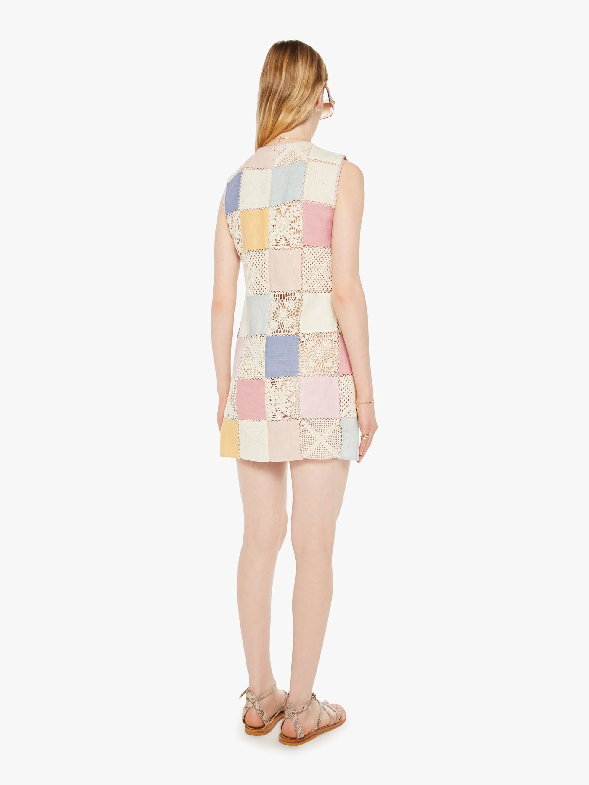 Alix Of Bohemia Vita Tile Dress - Sorbet - Image 4