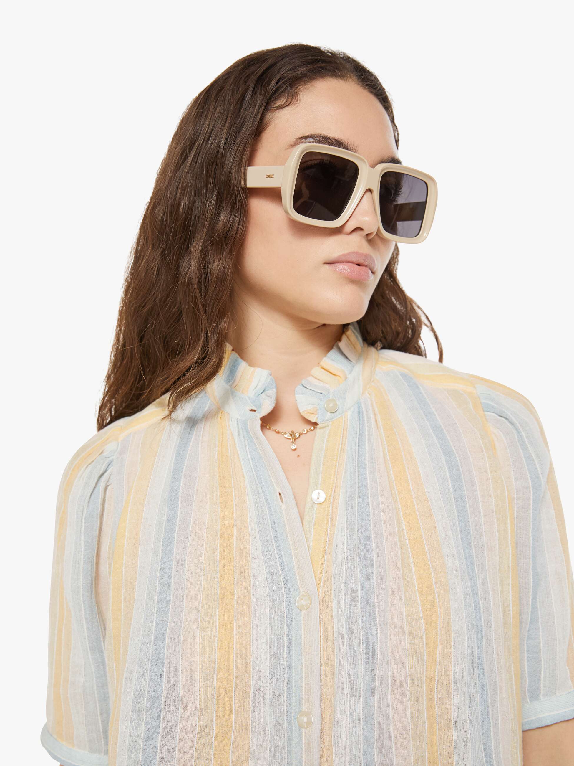Alix of Bohemia Winnie Shirt - Sunwash Stripe - Image 6