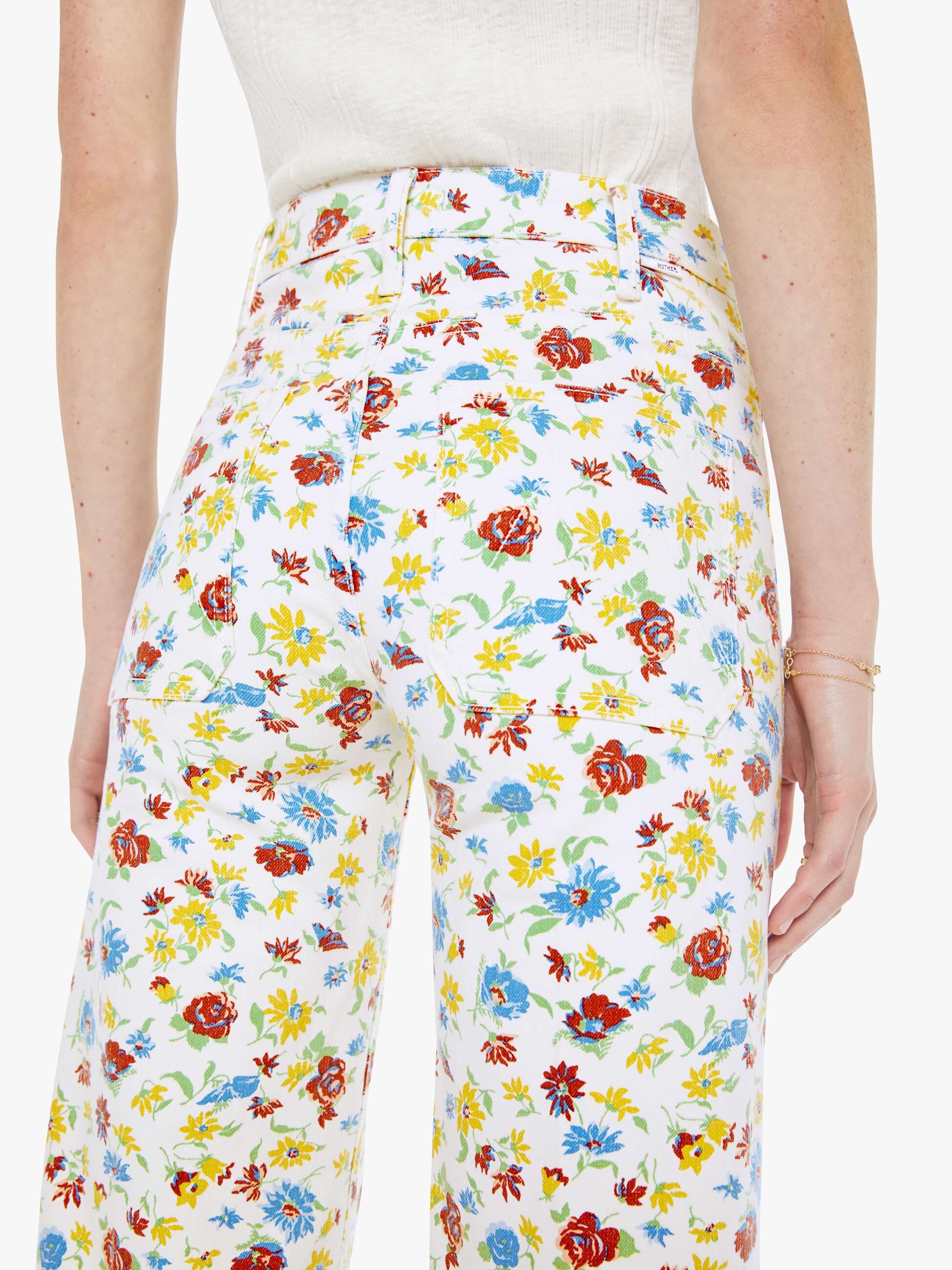 The Hustler Roller Patch Pocket Sneak - Rose Bowl - Image 5