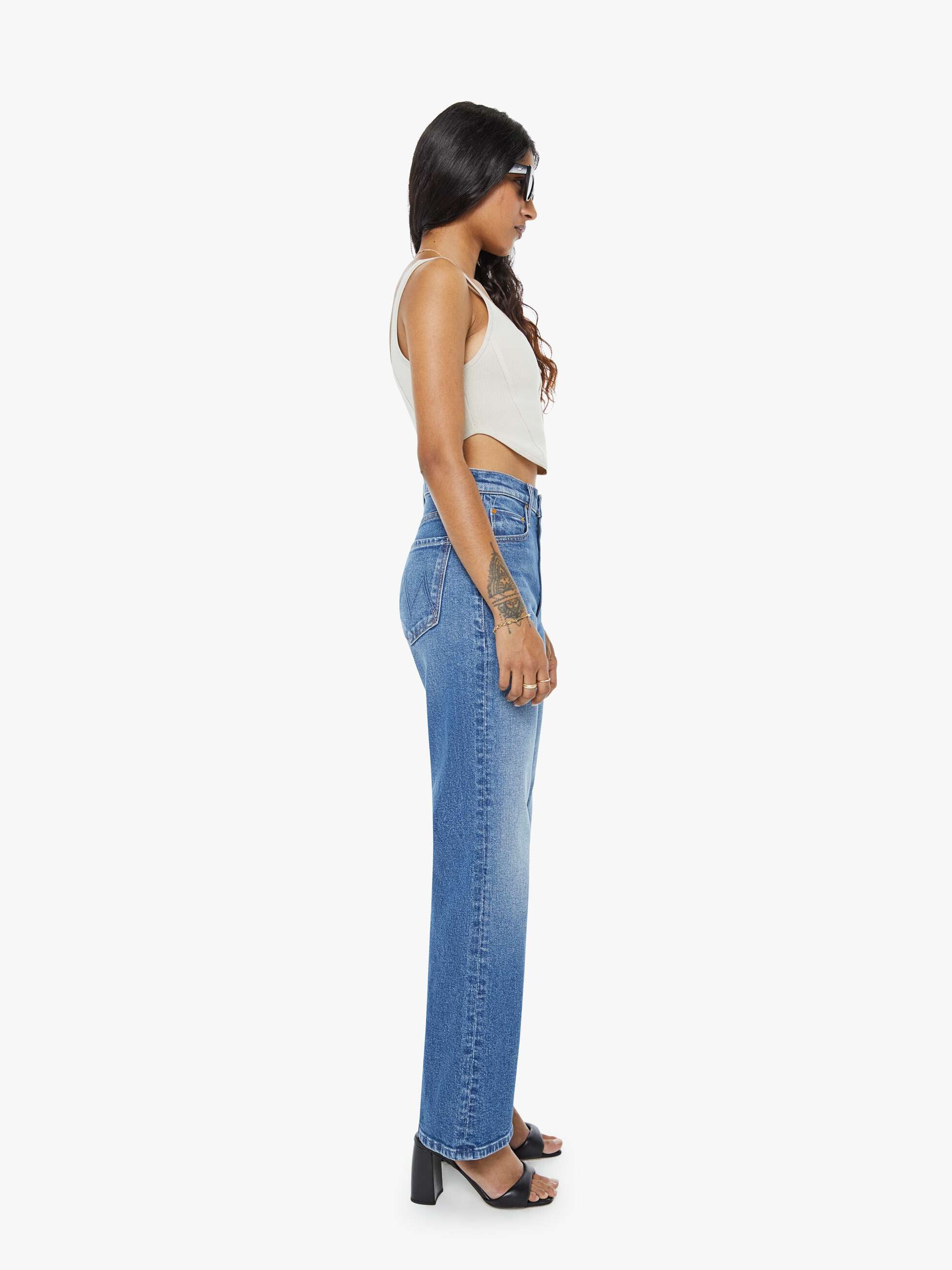 PETITES The Lil High Waisted Bookie Sneak - Knick Knack Paddy Whack - Image 3