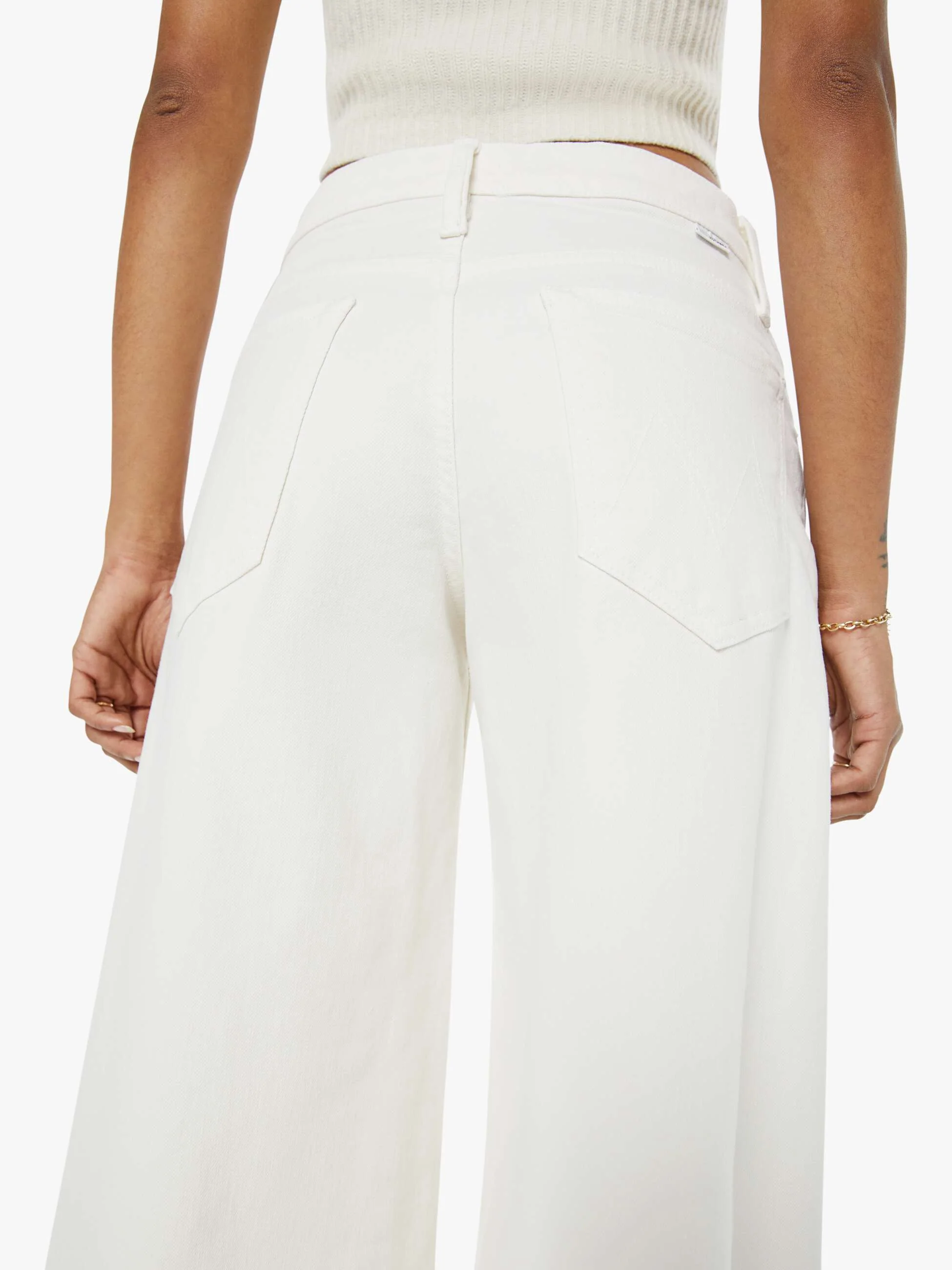 PETITES The Lil Mid Rise Headliner Sneak - Cream Puffs - Image 5