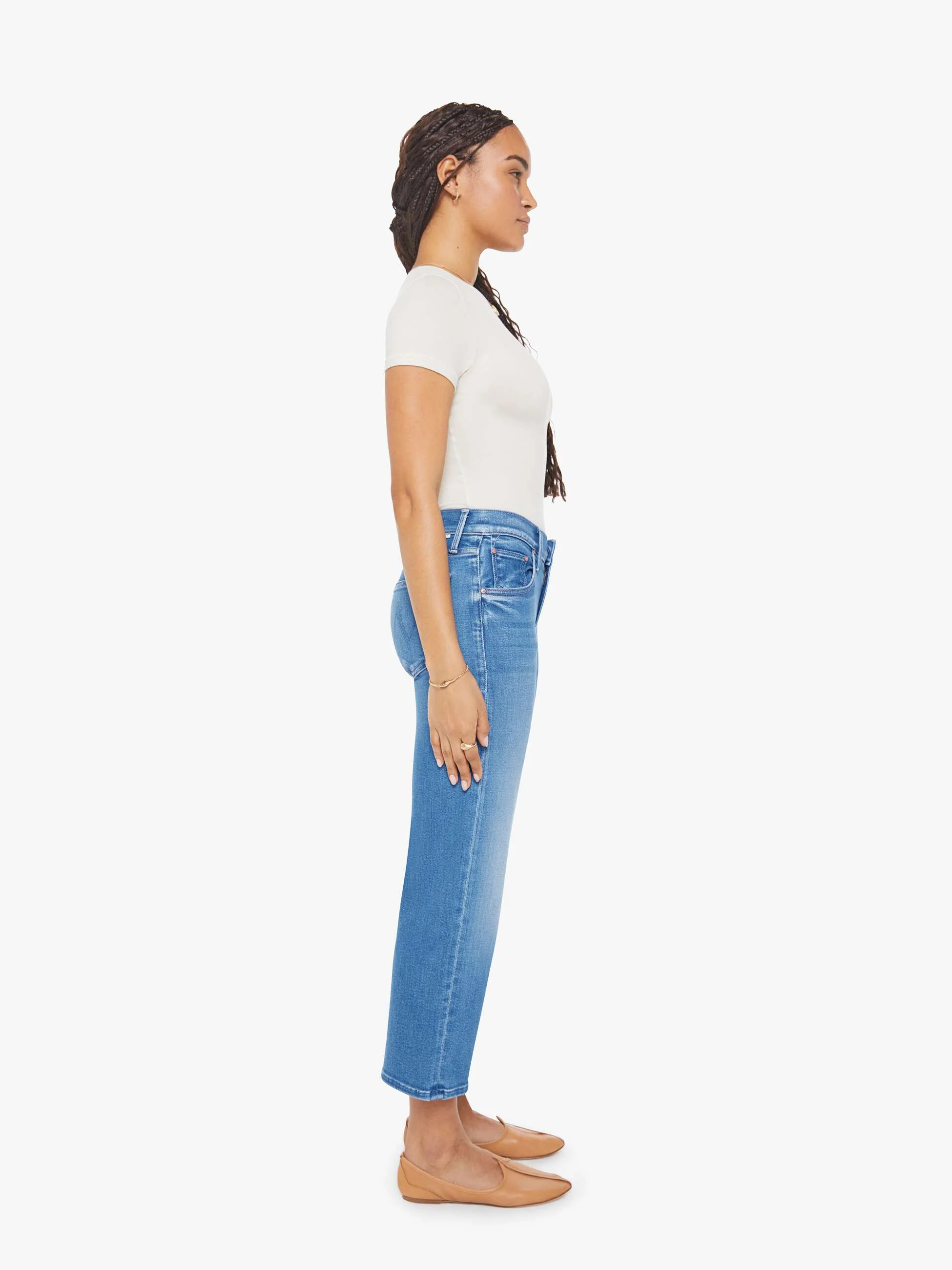 PETITES The Lil Mid Rise Rambler Zip Ankle - Piece By Piece - Image 3