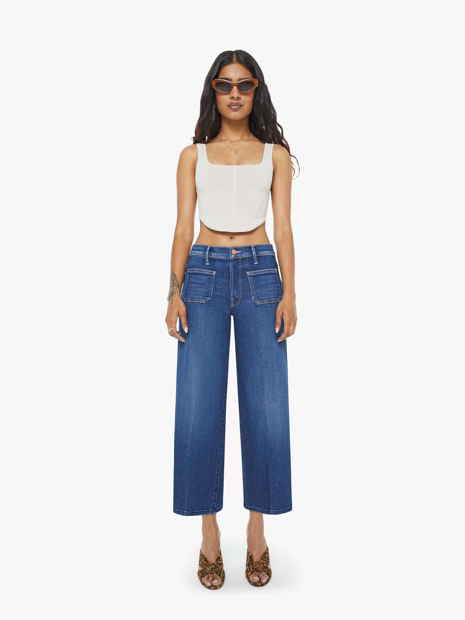 PETITES The Lil Patch Pocket Mid Rise Maven Ankle - Cocktail Hour - Image 2