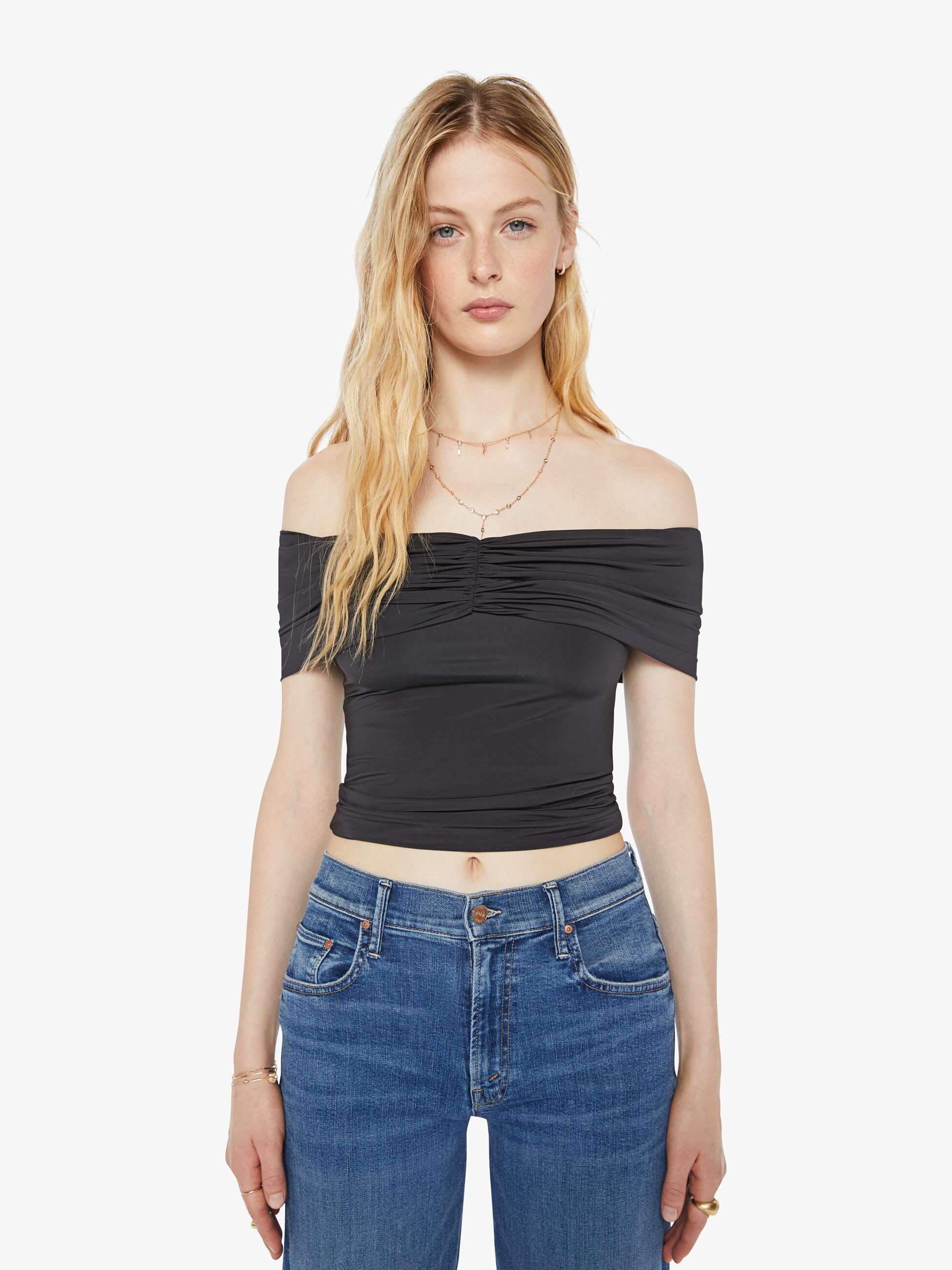 Maria Cher Athenas Top - Black
