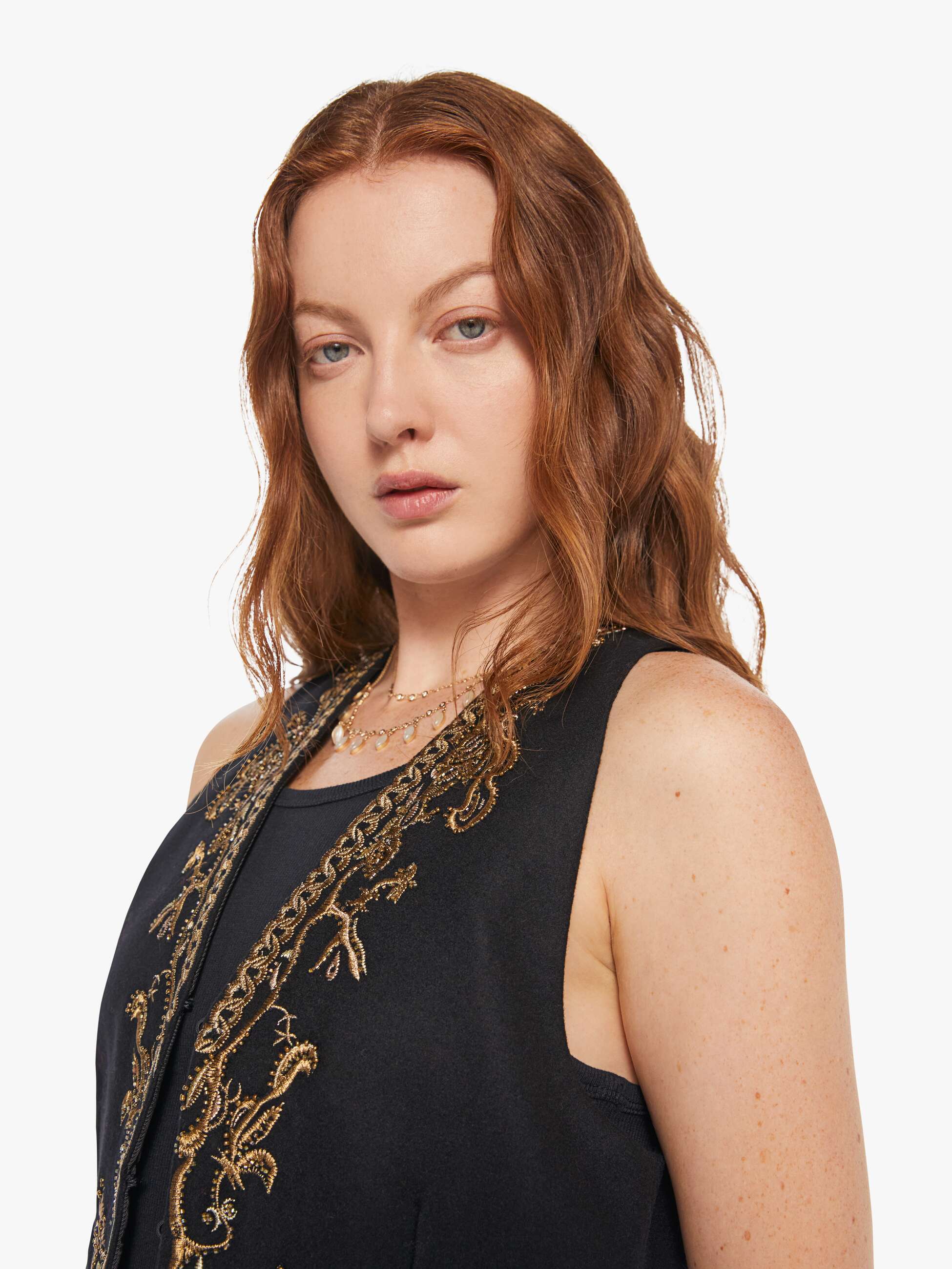 Maria Cher Selena Vest - Black - Image 6