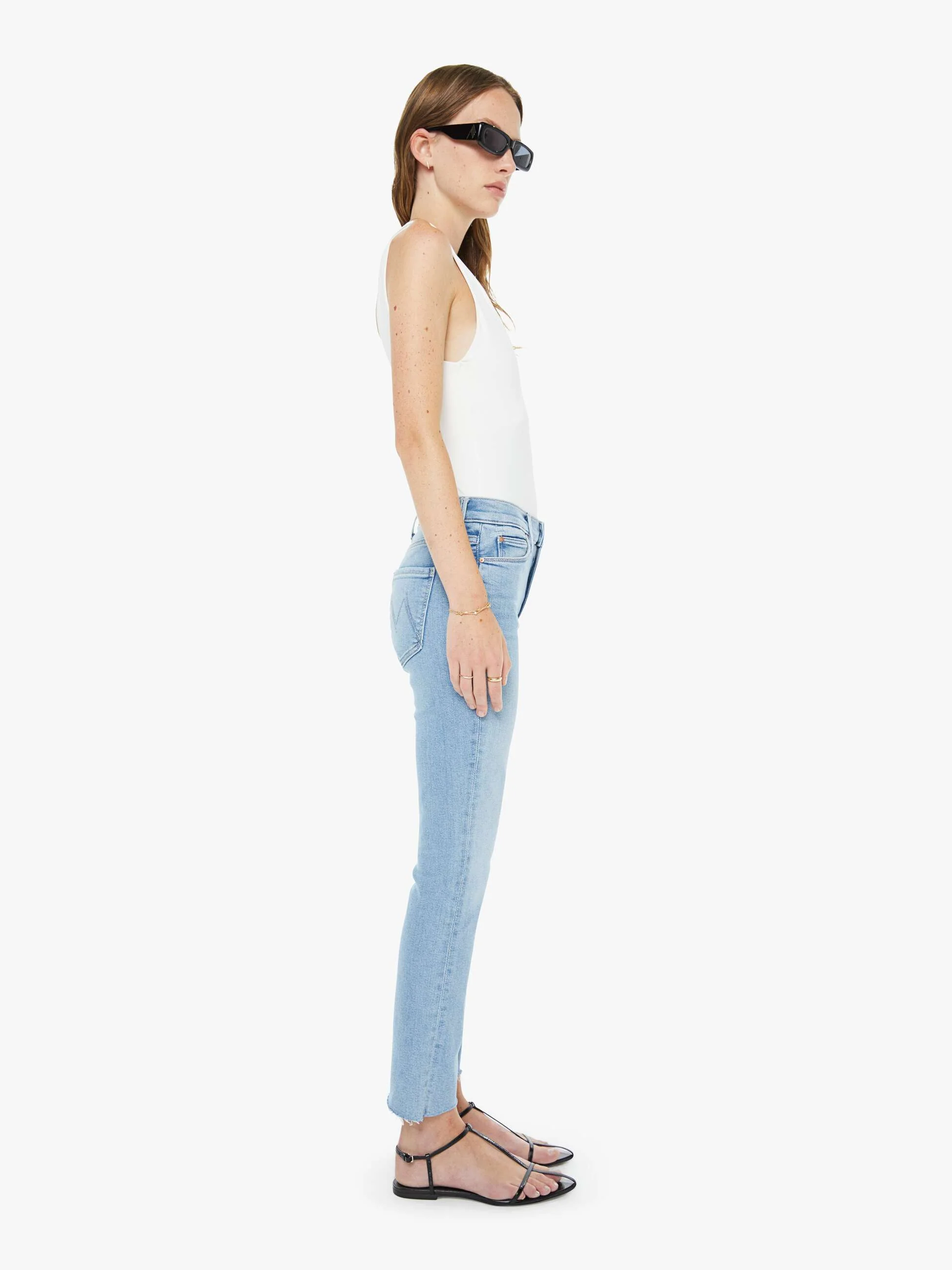 The Mid Rise Dazzler Ankle Fray - Blessing In Disguise - Image 3
