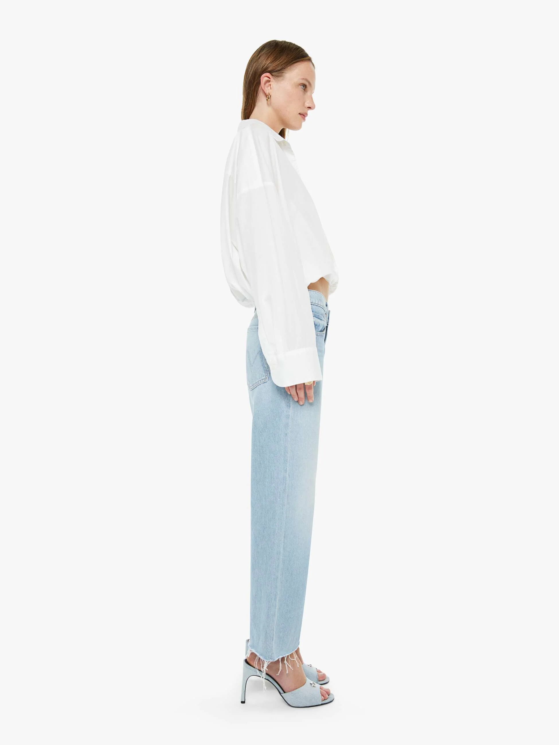 The Mid Rise Rambler Zip Ankle Fray - Few & Far Between - Image 3