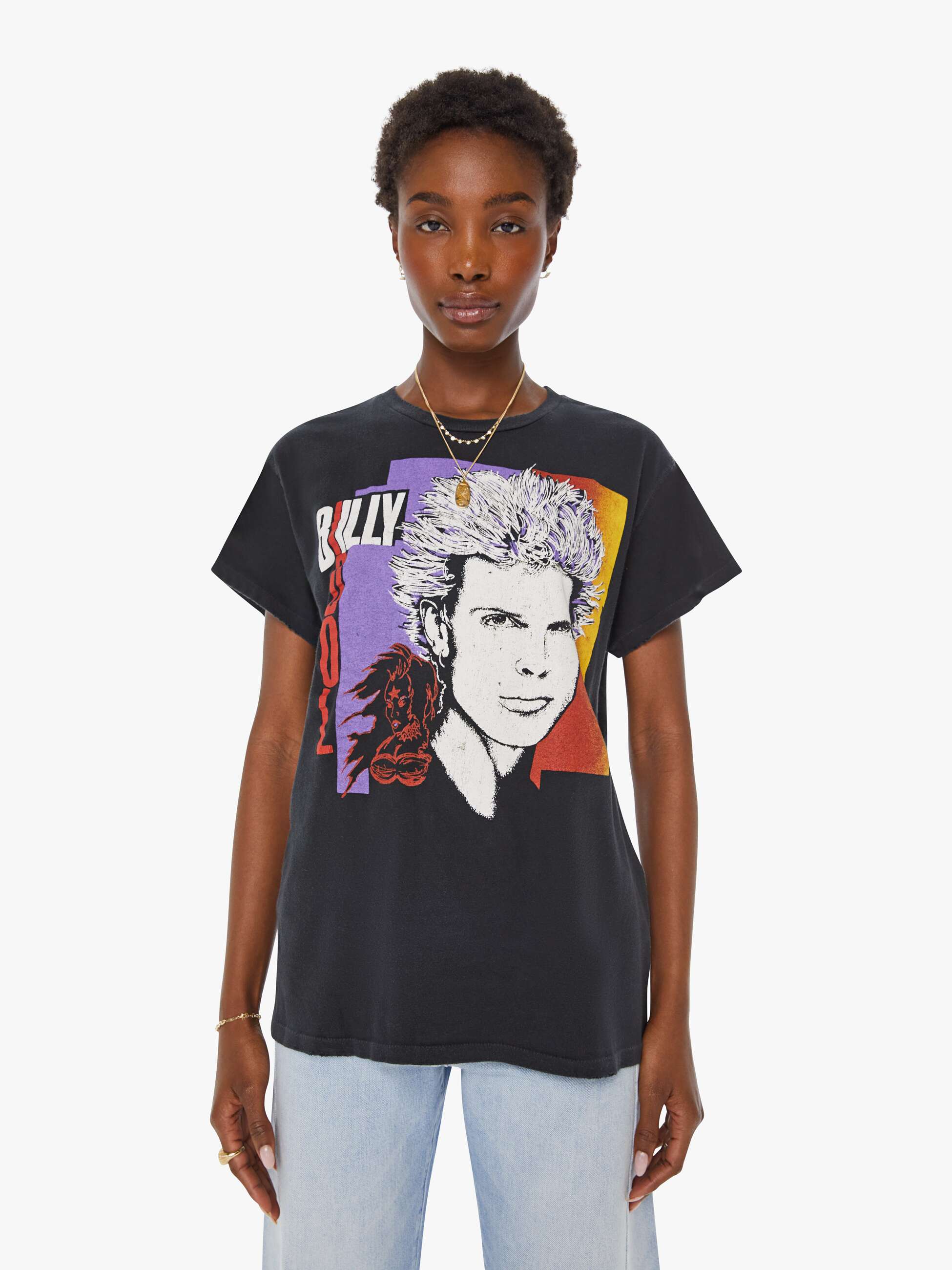 MadeWorn Billy Idol Tee - Coal