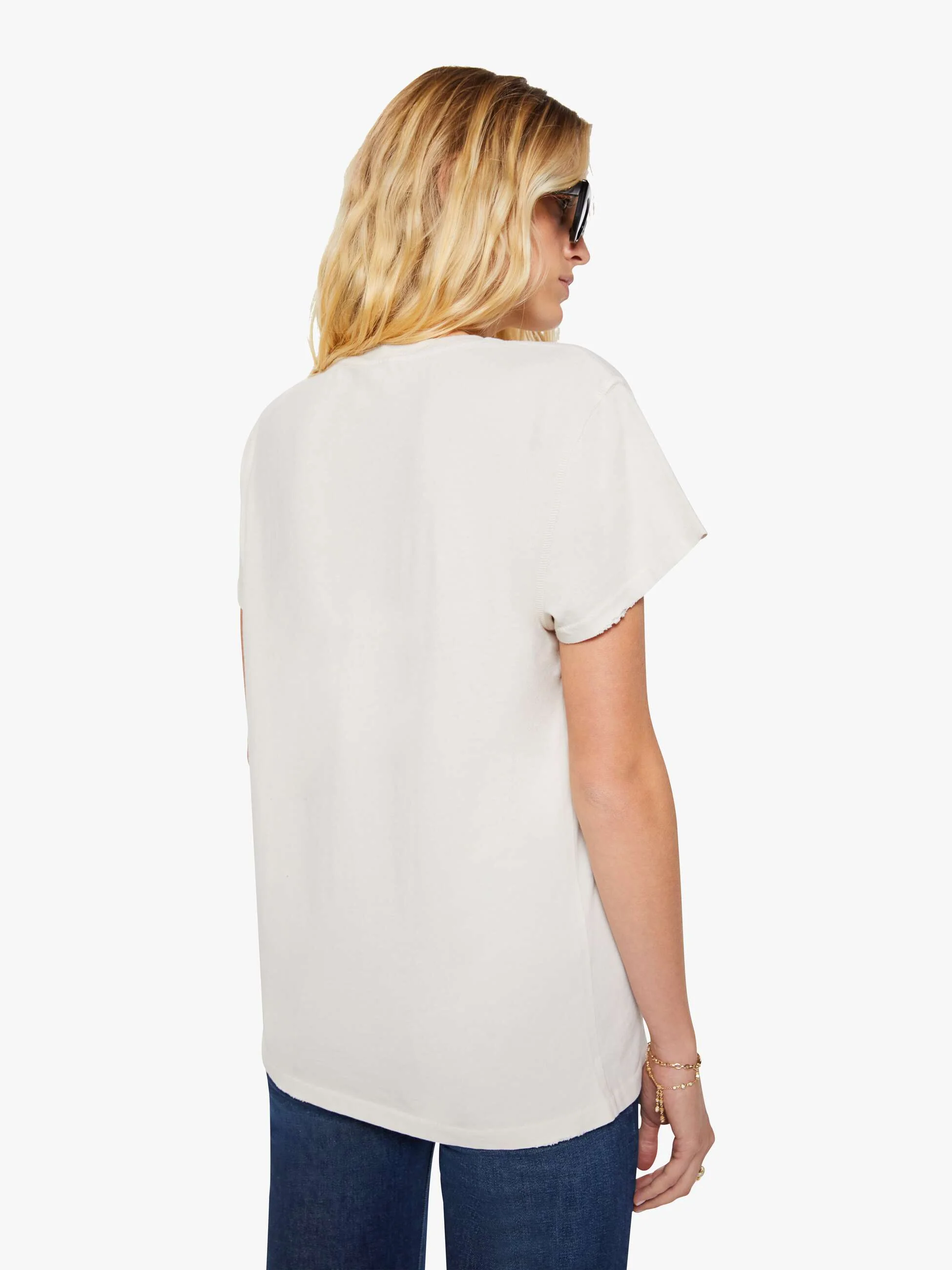 MadeWorn Blondie Tee - Vintage White - Image 4