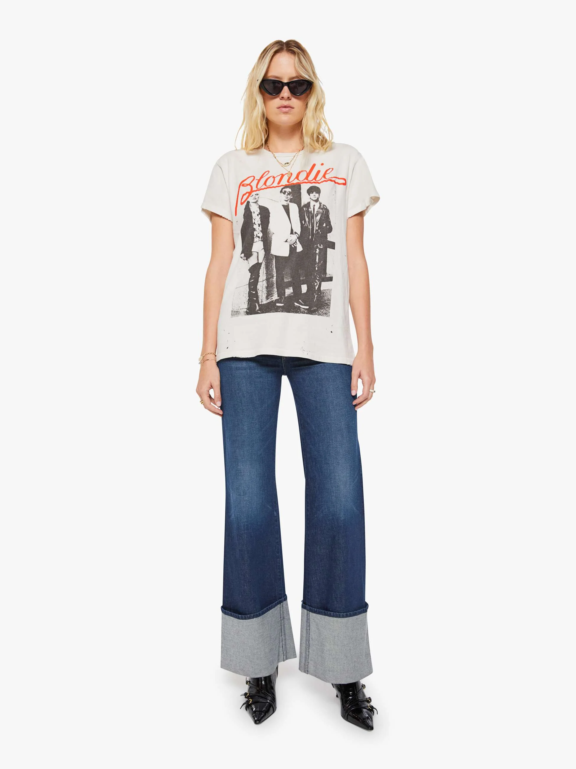MadeWorn Blondie Tee - Vintage White - Image 5