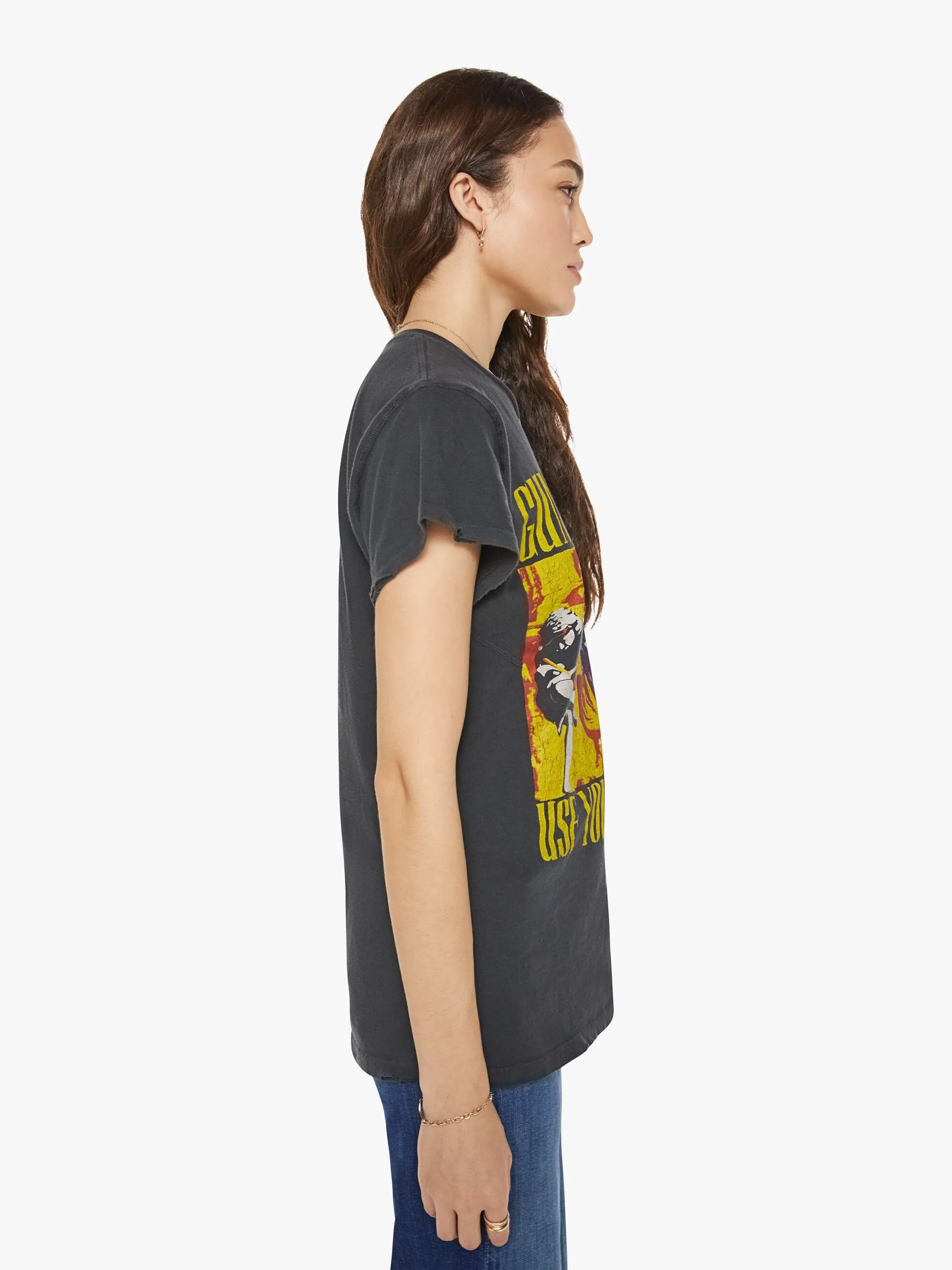 MadeWorn Guns N Roses Tee - Coal - Image 2
