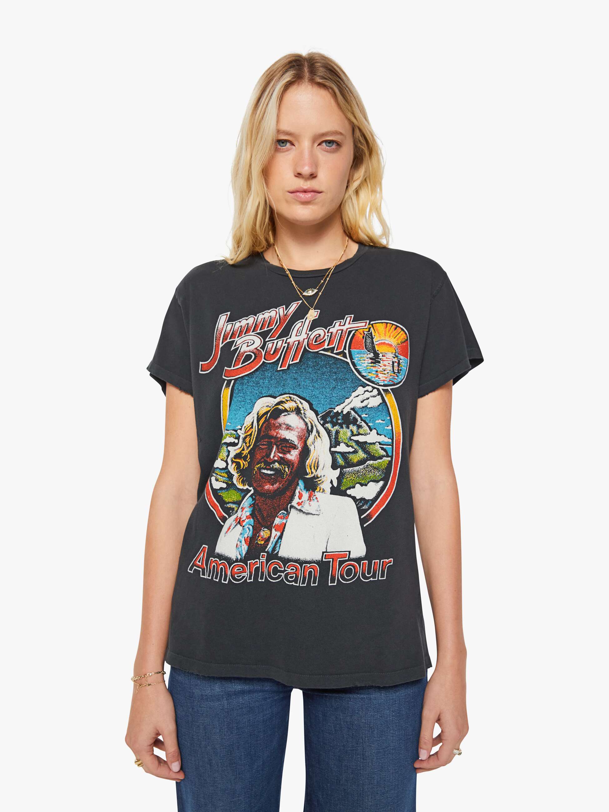 MadeWorn Jimmy Buffet Tee - Coal - Image 2