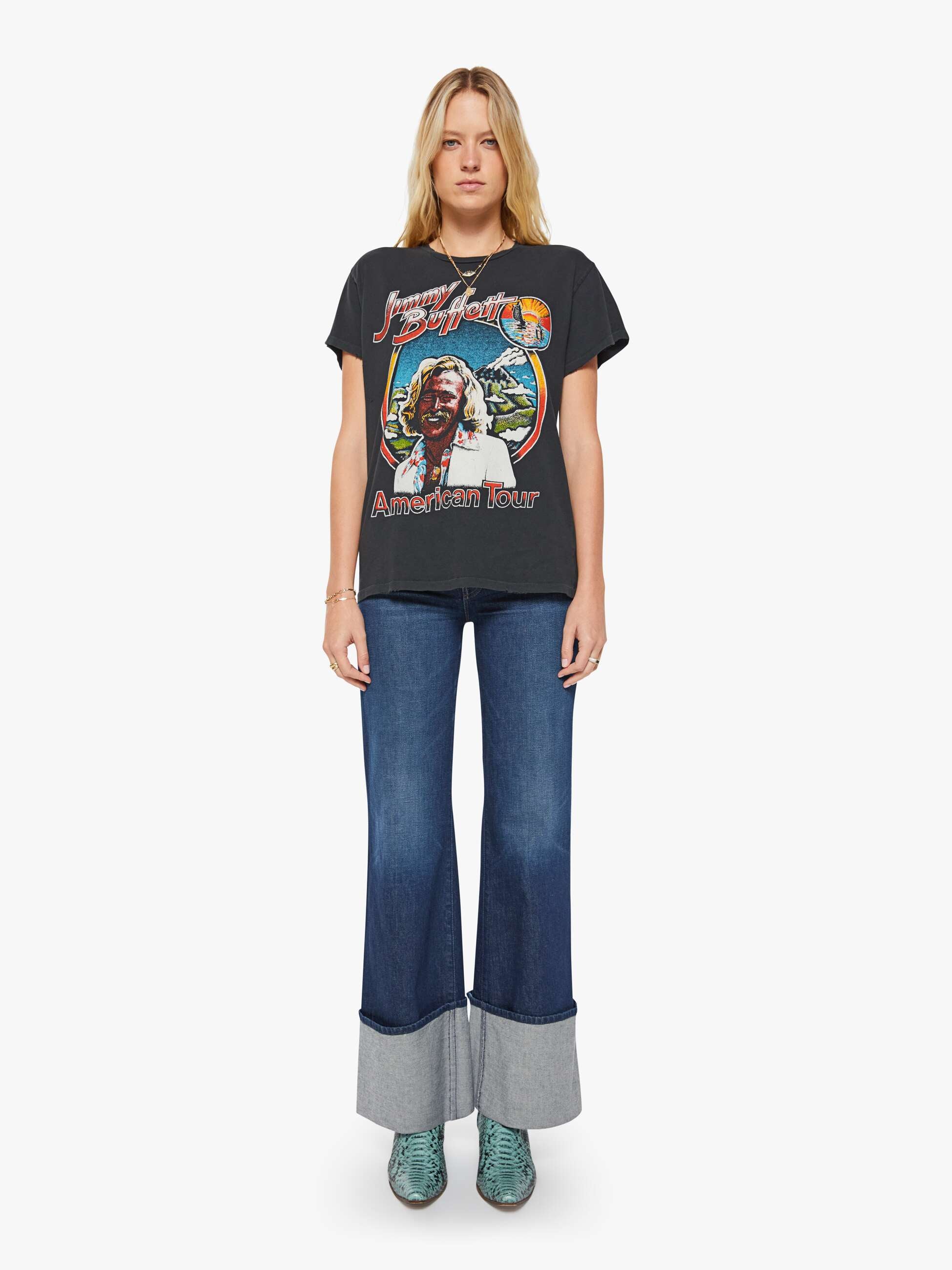 MadeWorn Jimmy Buffet Tee - Coal - Image 5