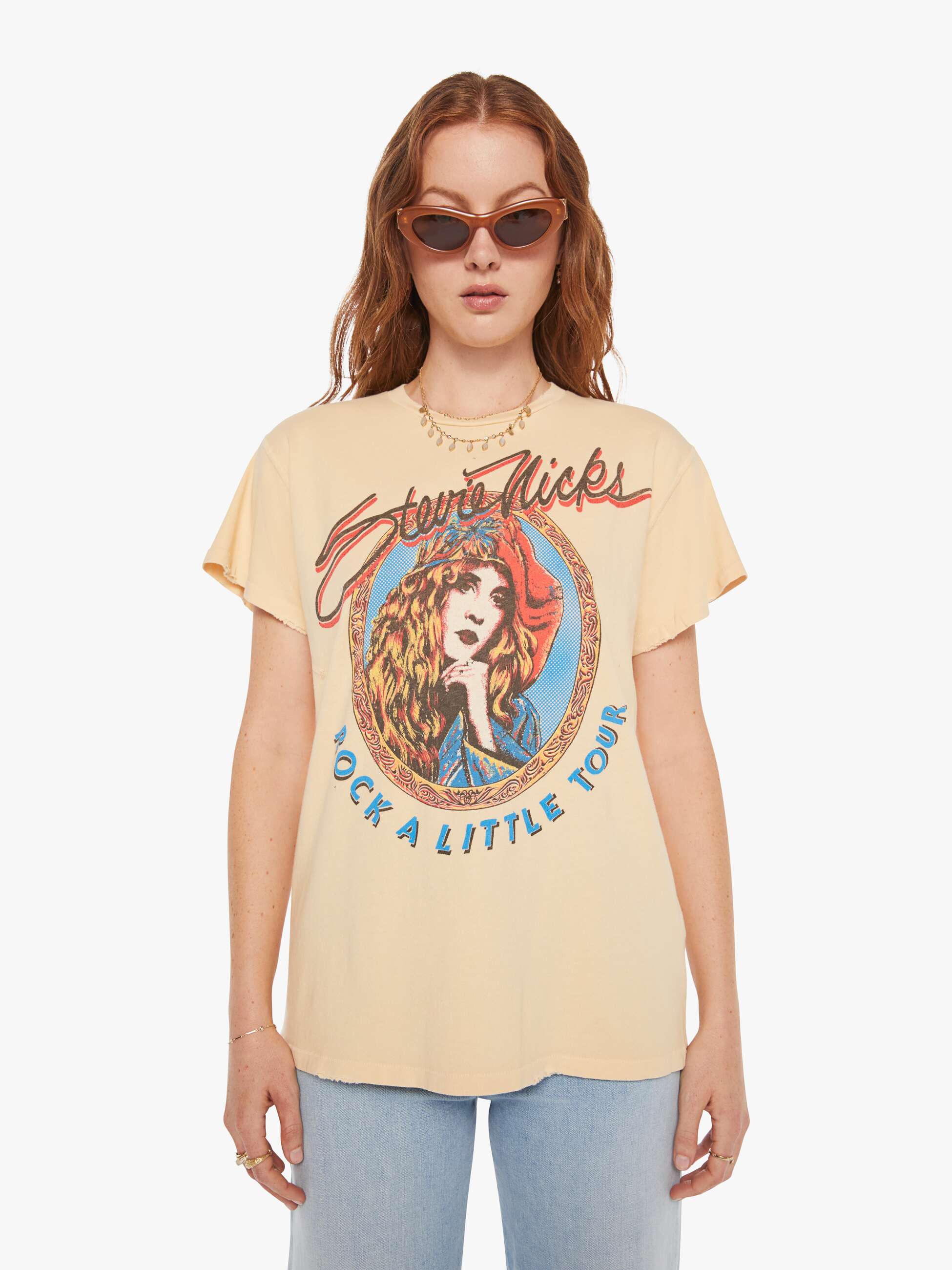 MadeWorn Stevie Nicks Tee - Sun Bleached - Image 2