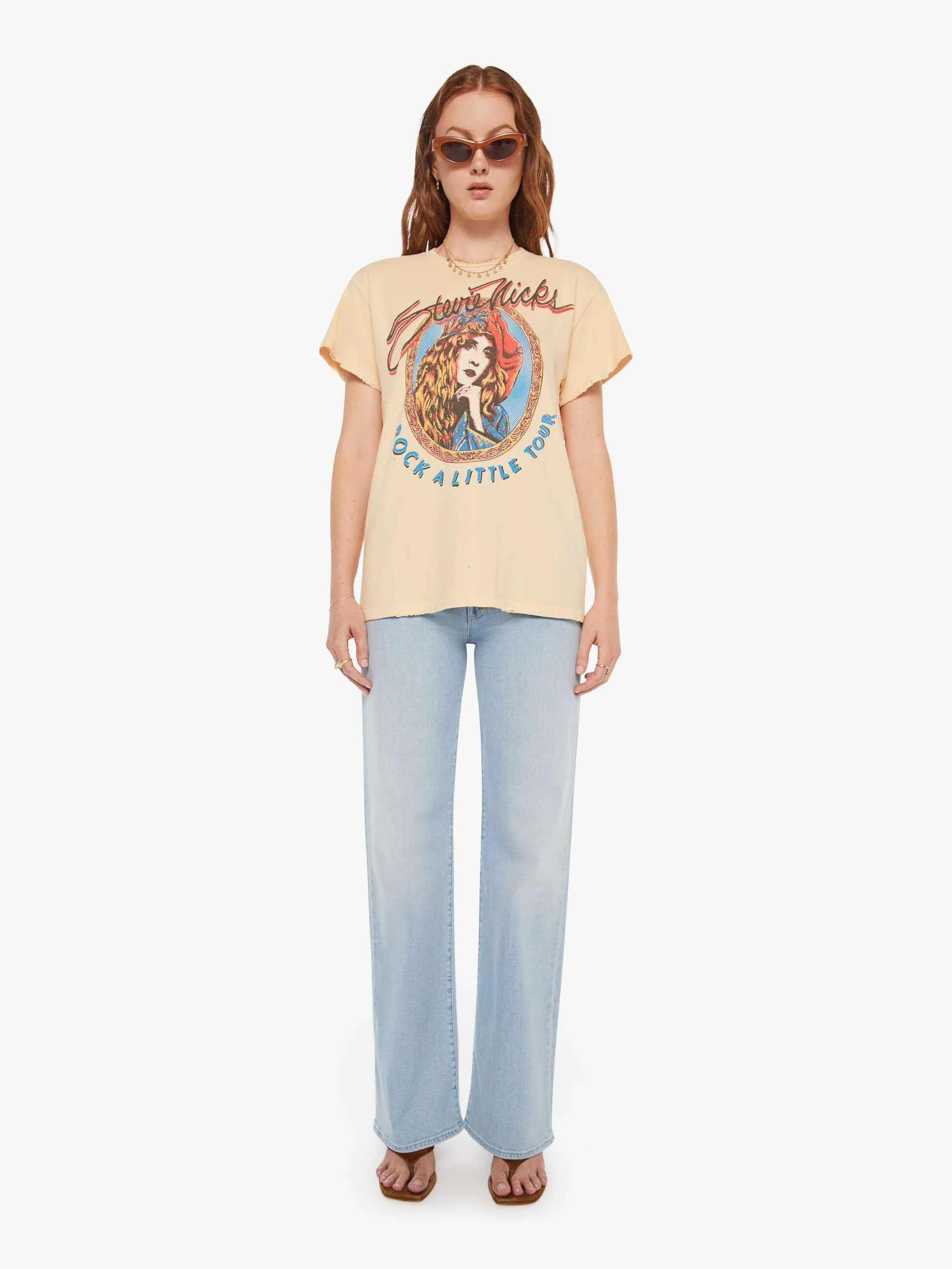MadeWorn Stevie Nicks Tee - Sun Bleached - Image 5