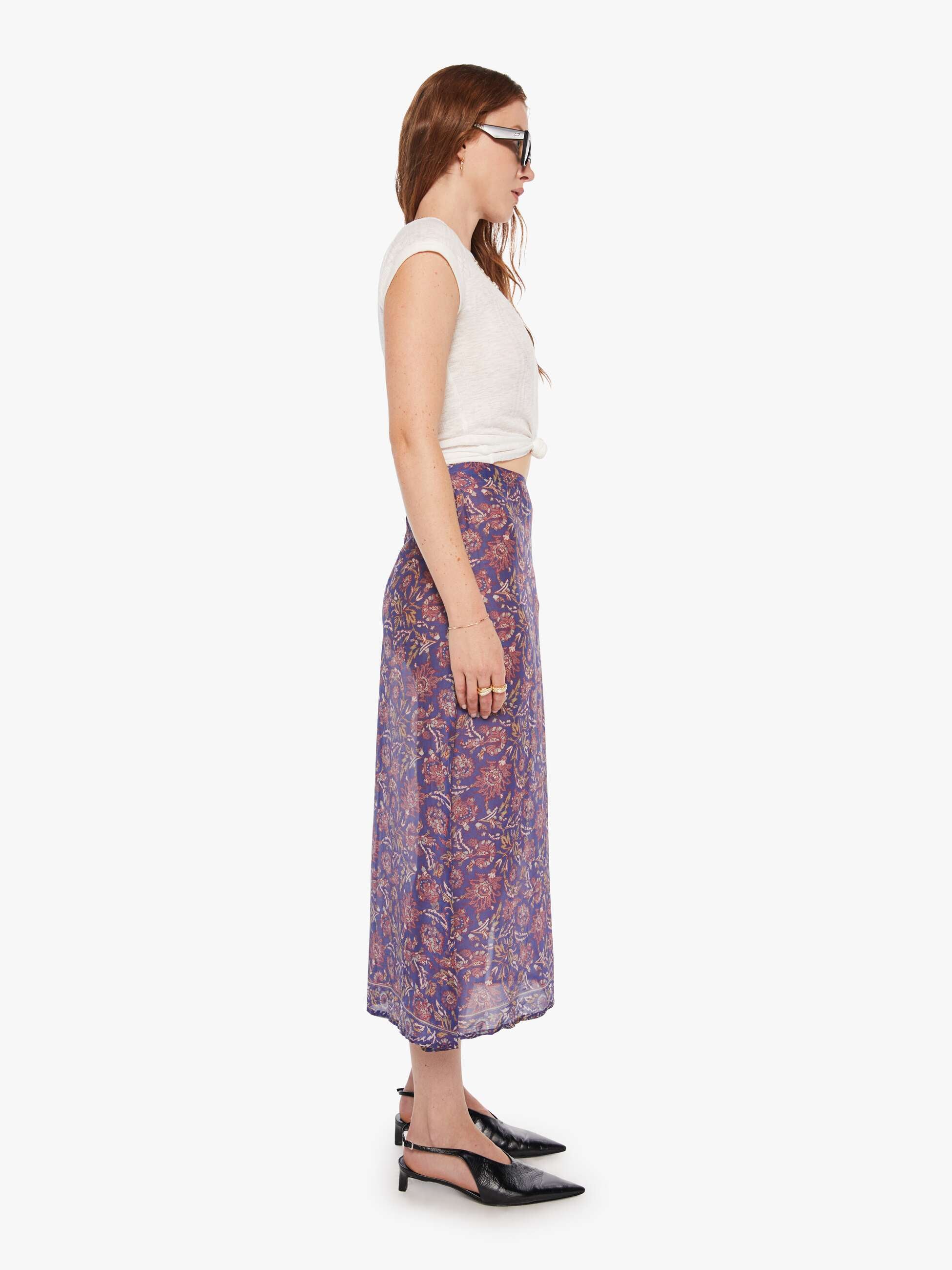 Natalie Martin Anita Skirt - Artichoke Mariner - Image 3