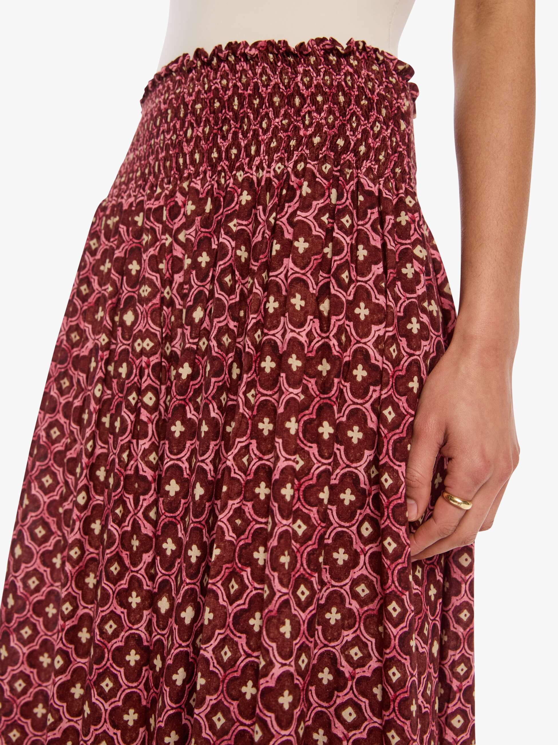 Natalie Martin Bella Skirt - Mosaic Spice - Image 5