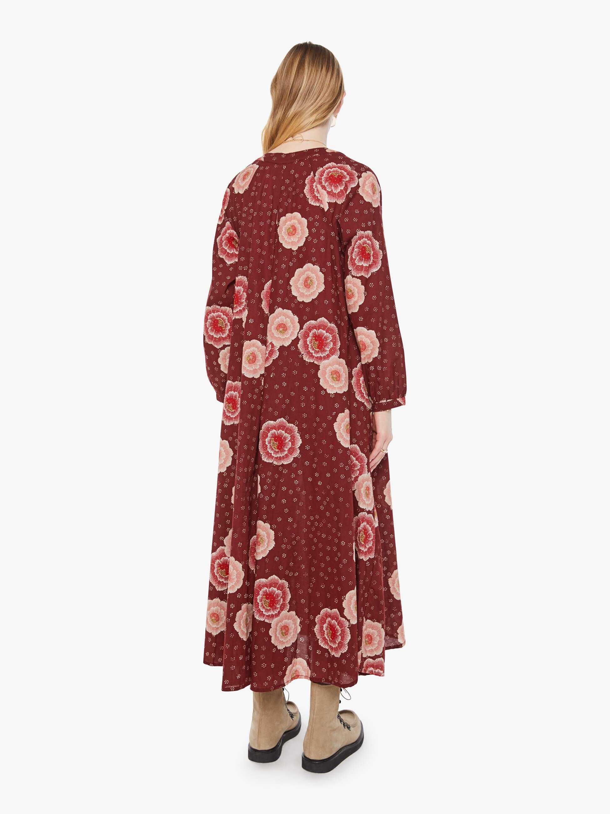 Natalie Martin Fiore Maxi - Poppy Cherry - Image 4