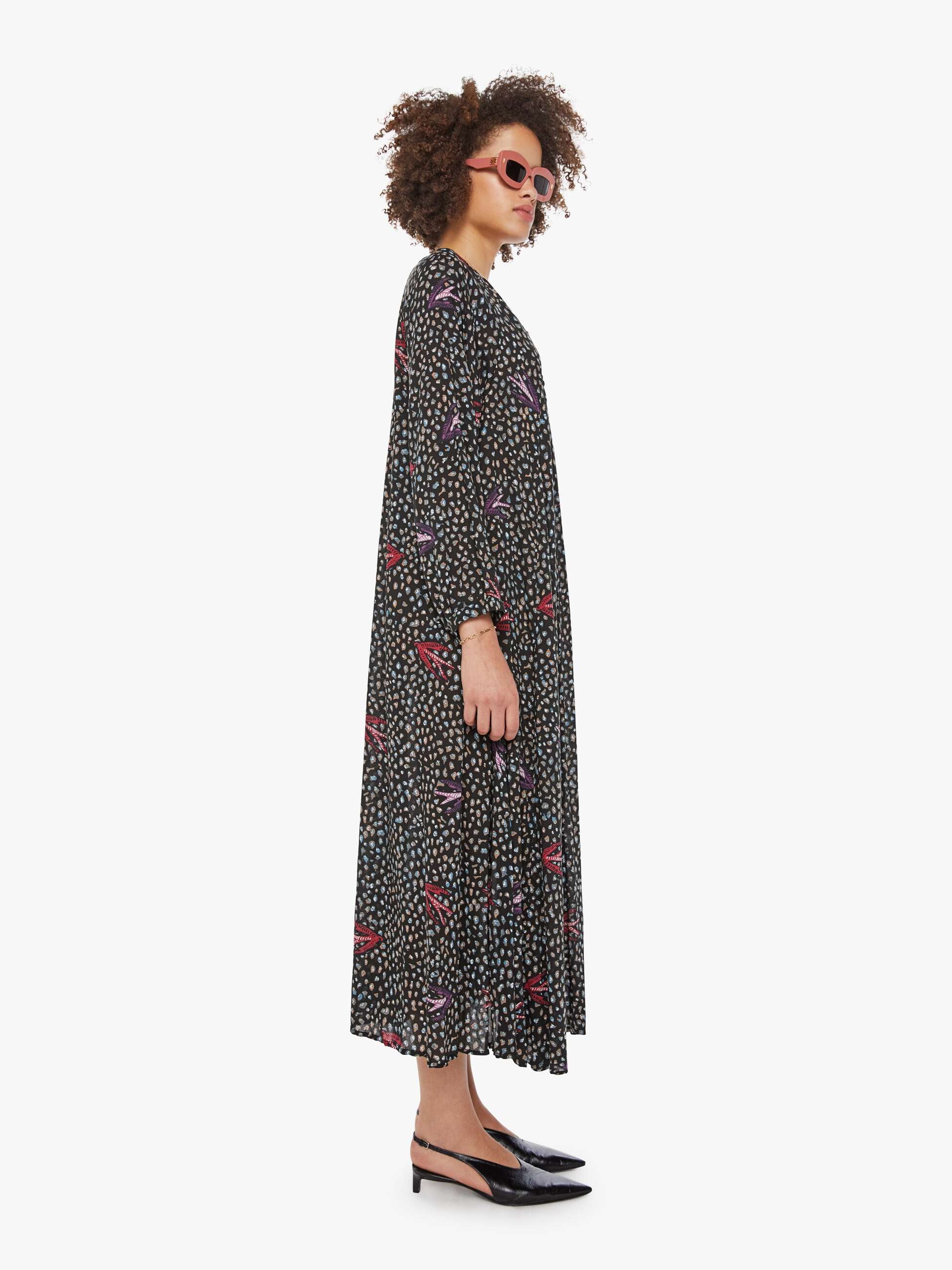 Natalie Martin Fiore Maxi - Swallow Black - Image 3