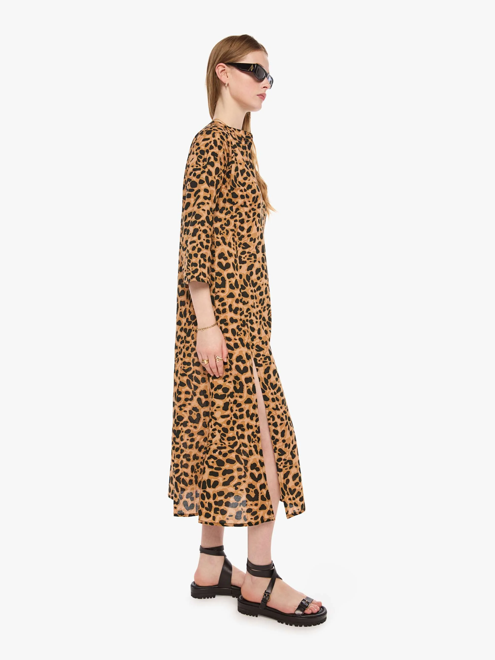 Natalie Martin Isobel Dress - Leopard - Image 3