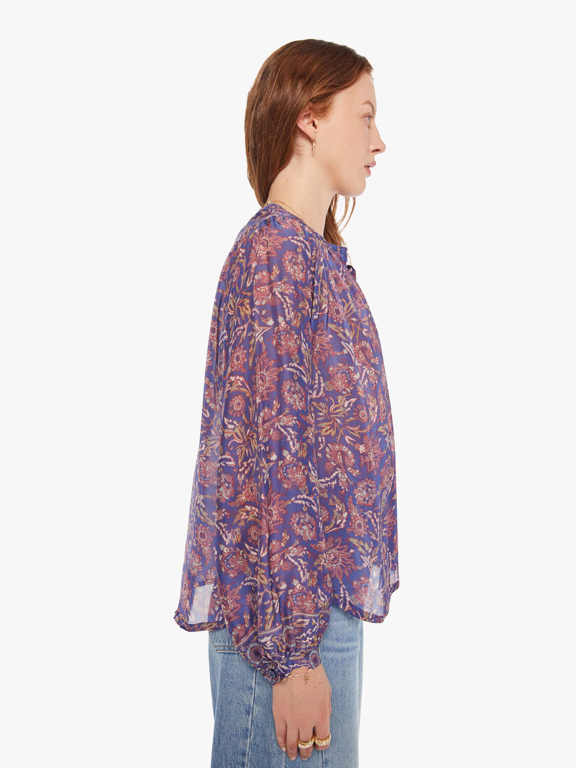 Natalie Martin Tolan Shirt - Artichoke Mariner - Image 3