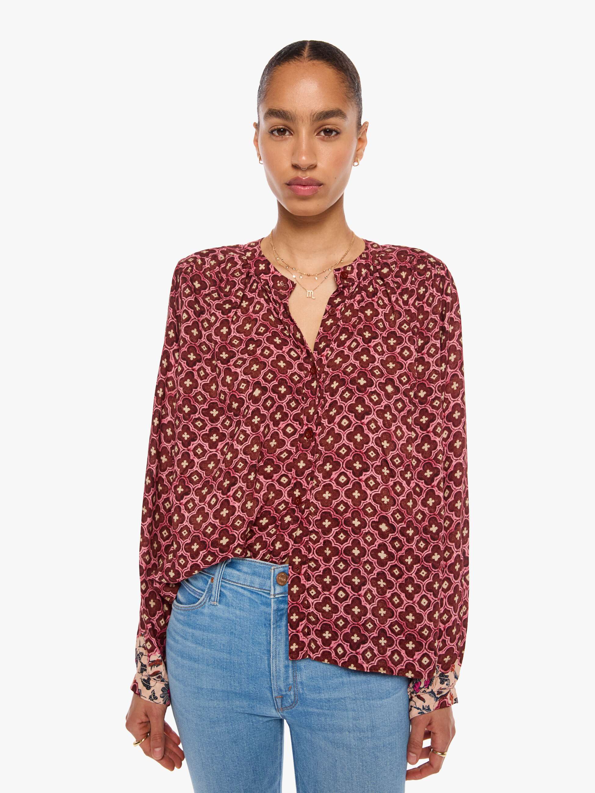 Natalie Martin Tolan Shirt - Mosaic Spice - Image 2