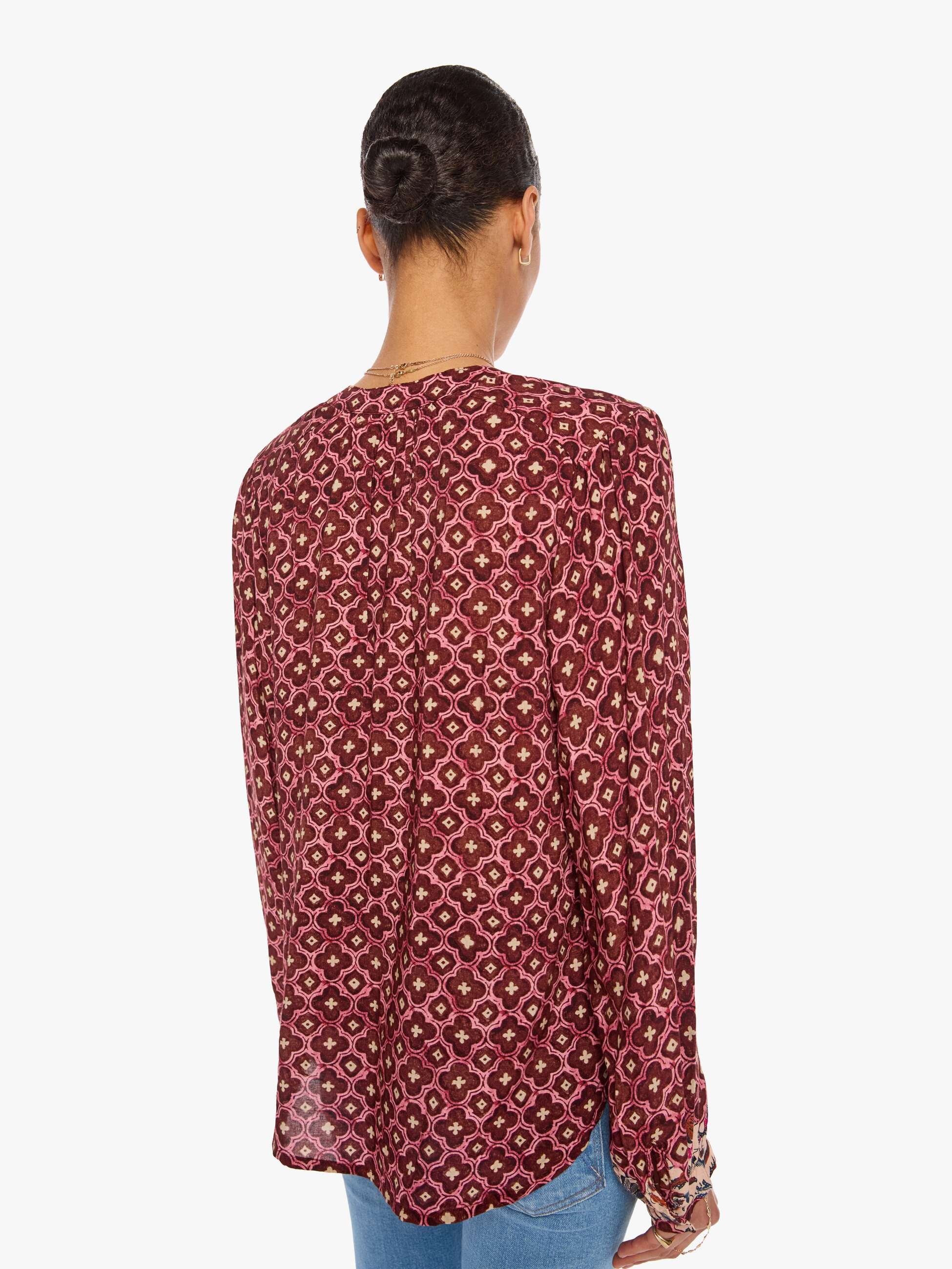 Natalie Martin Tolan Shirt - Mosaic Spice - Image 4
