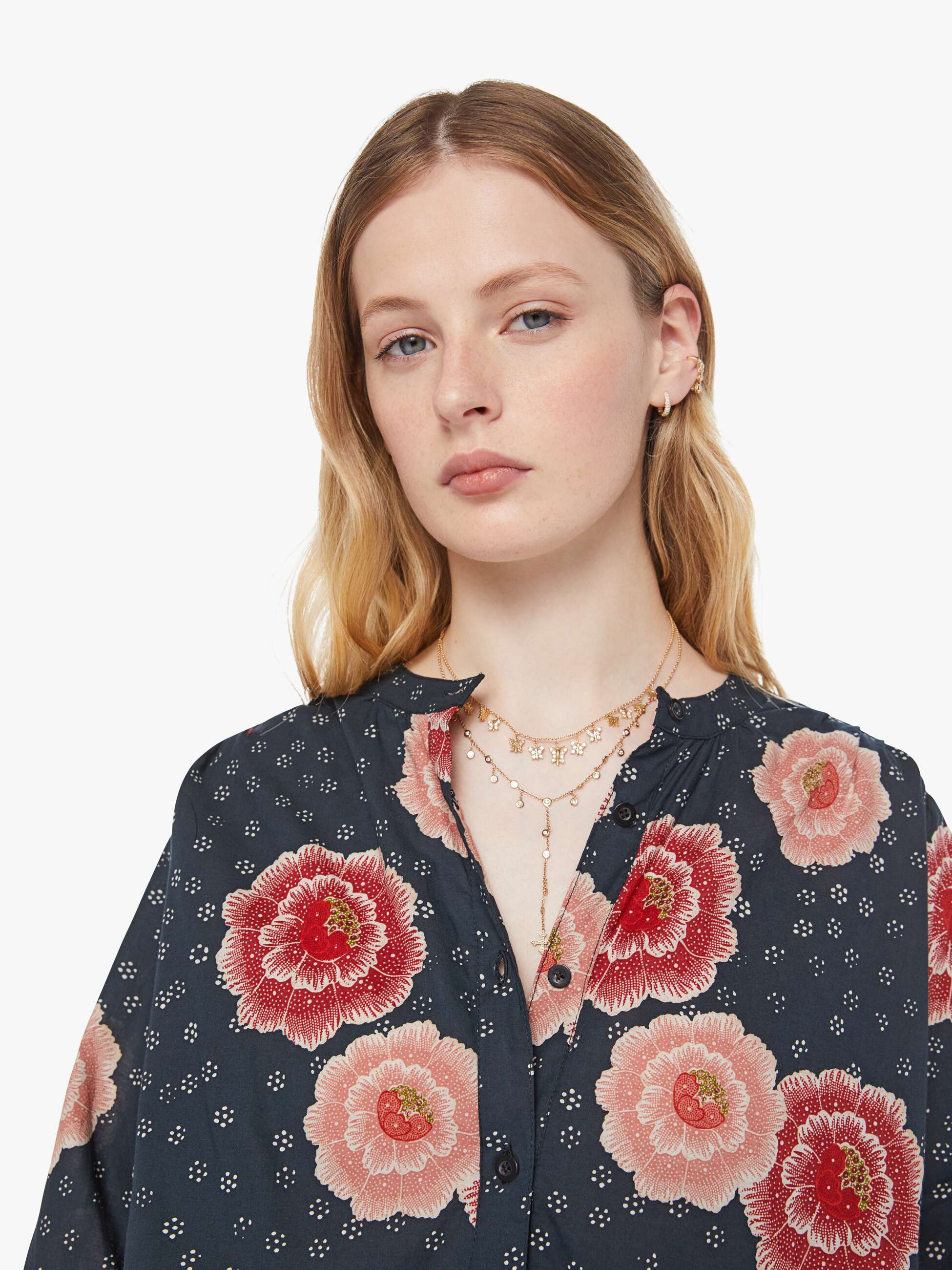 Natalie Martin Tolan Shirt - Poppy Indigo - Image 6