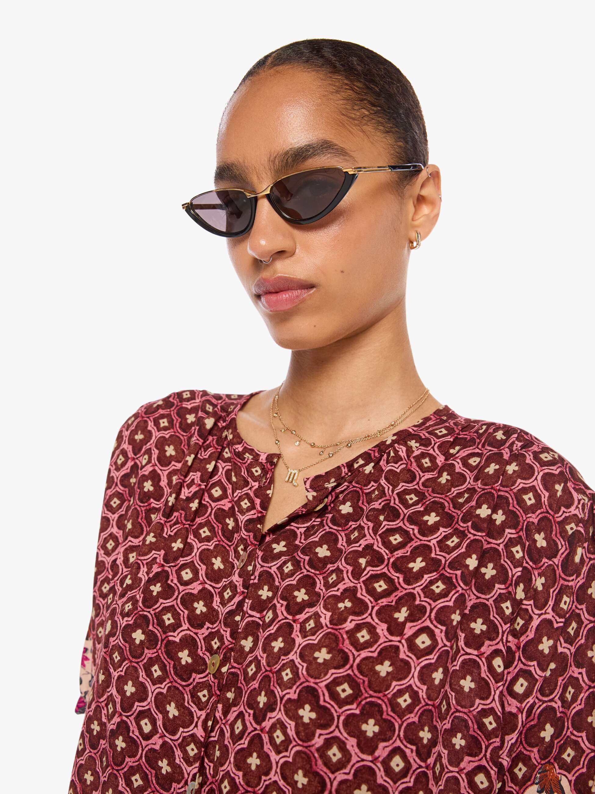 Natalie Martin Violet Top - Mosaic Spice - Image 6
