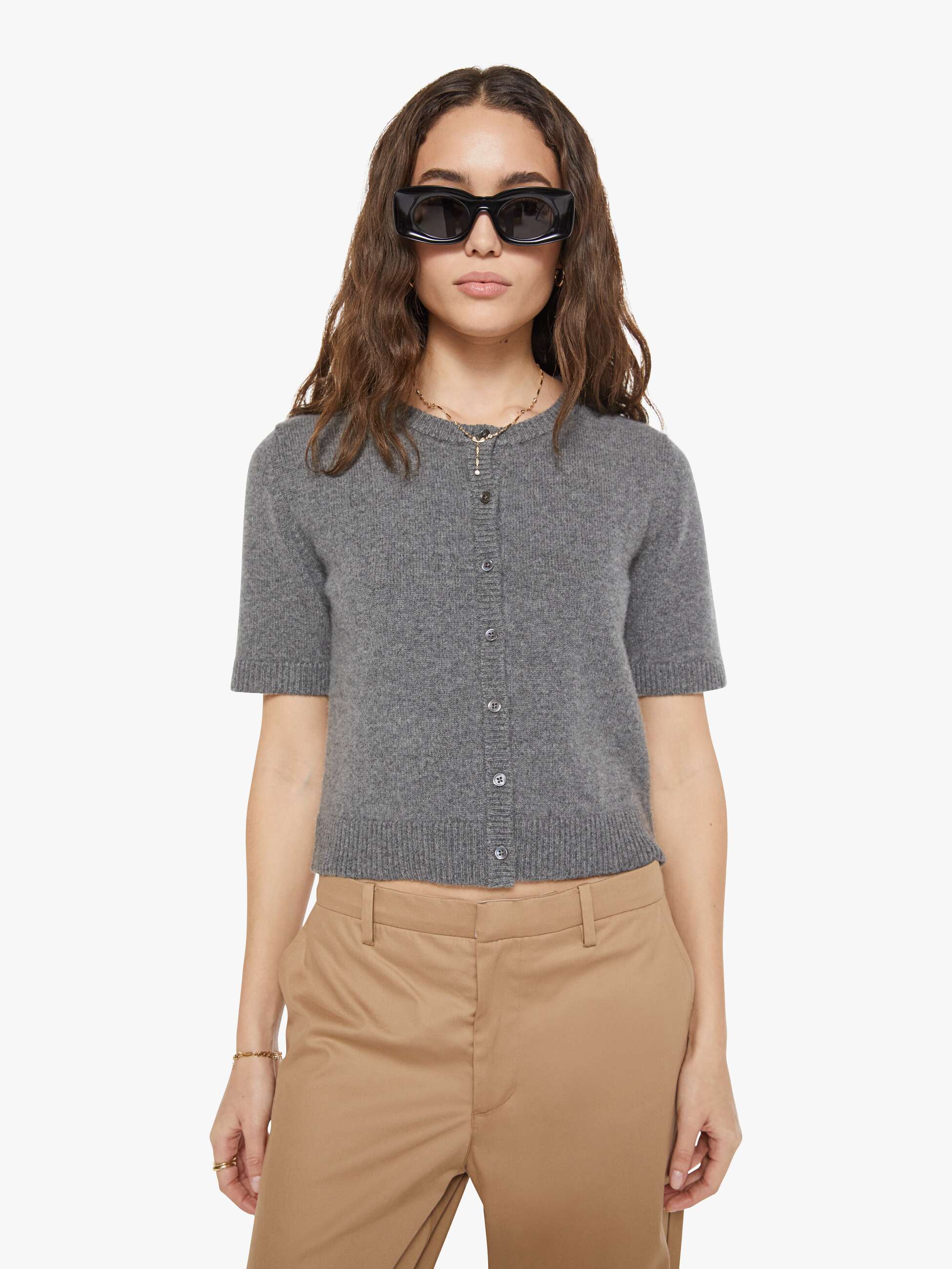 SPRWMN Anita Cardigan - Grey - Image 2