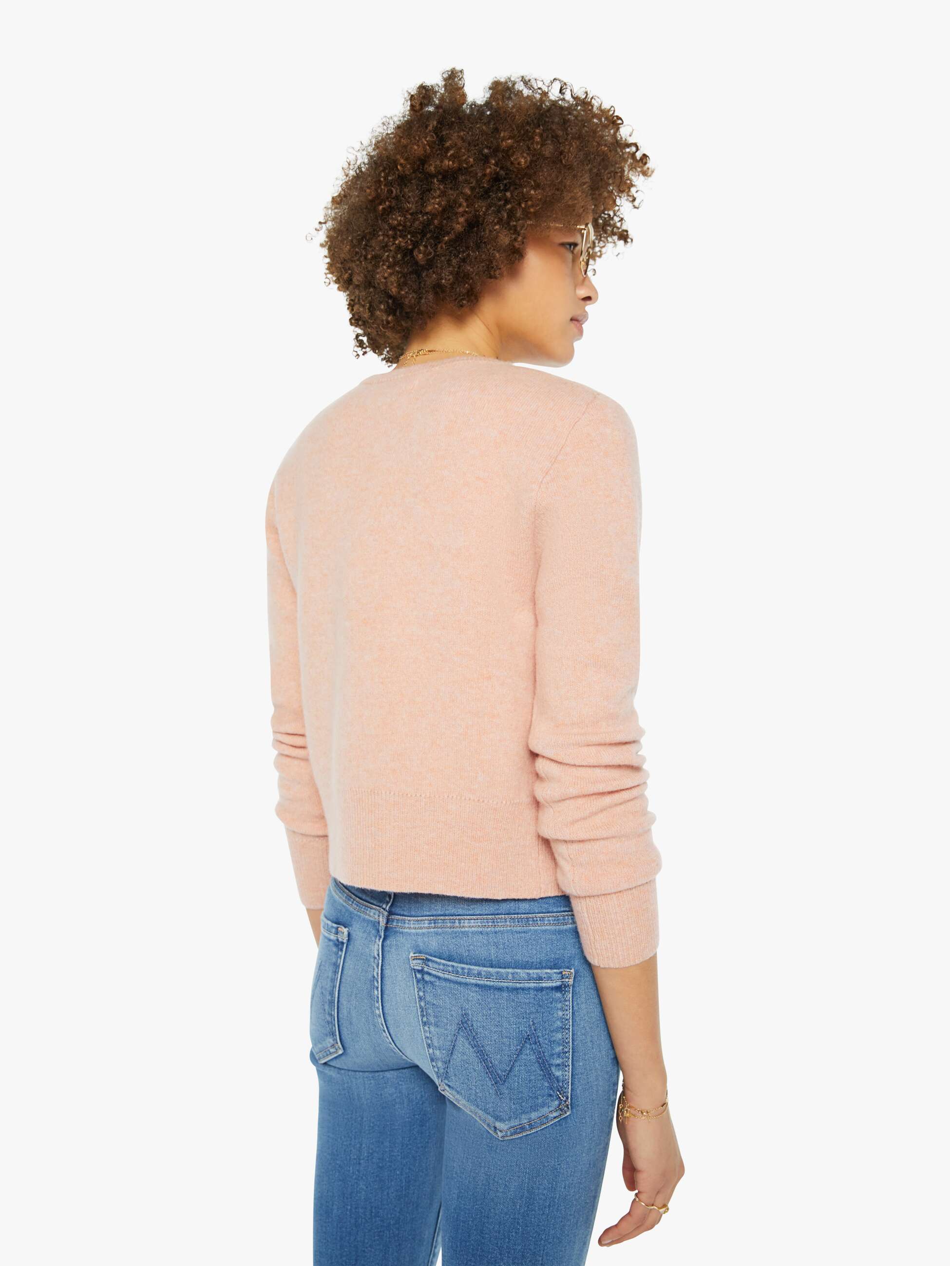 SPRWMN Baby Cardigan - Rose - Image 4