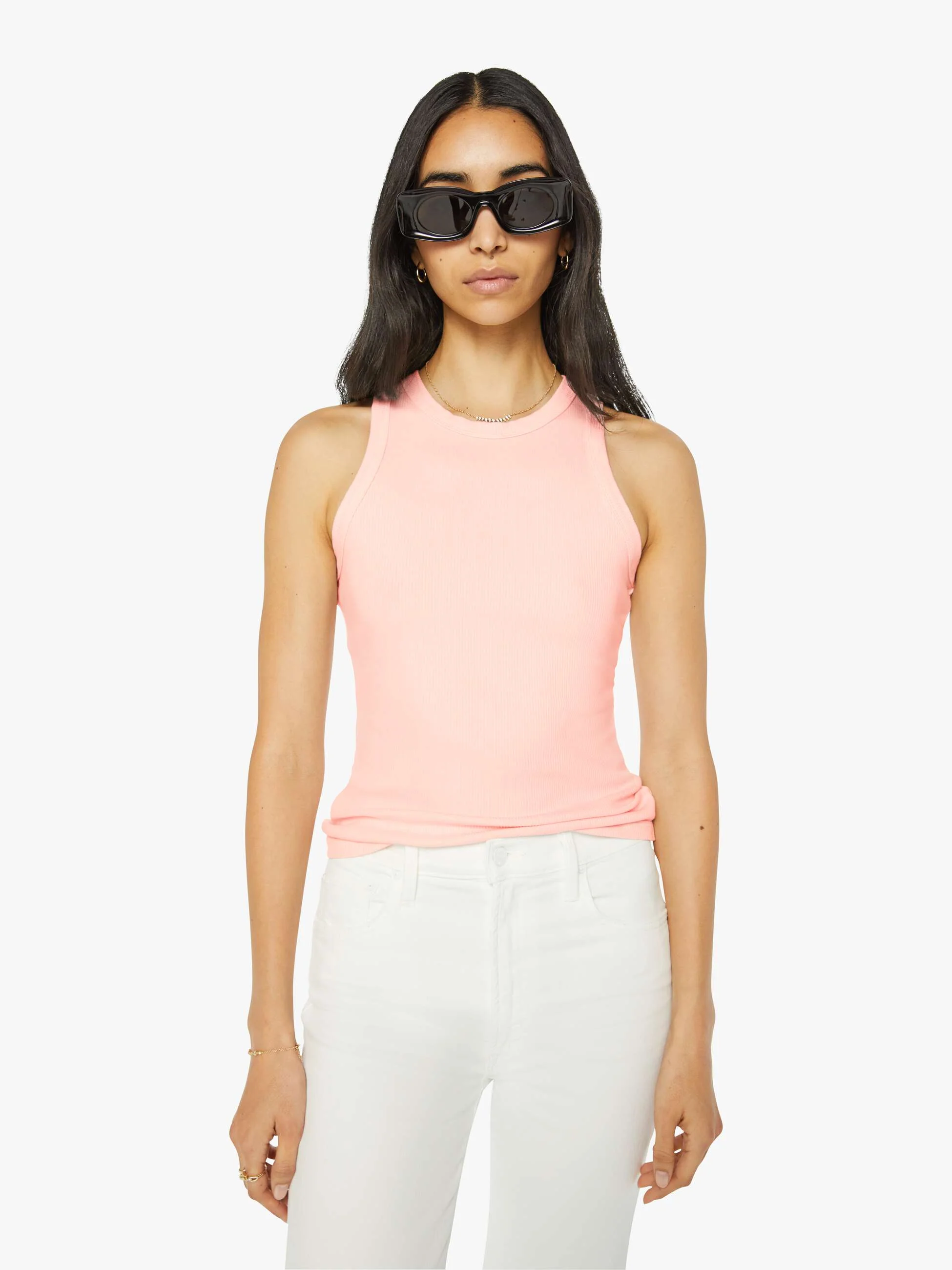 SPRWMN Rib Racer Front Tank - Ballet