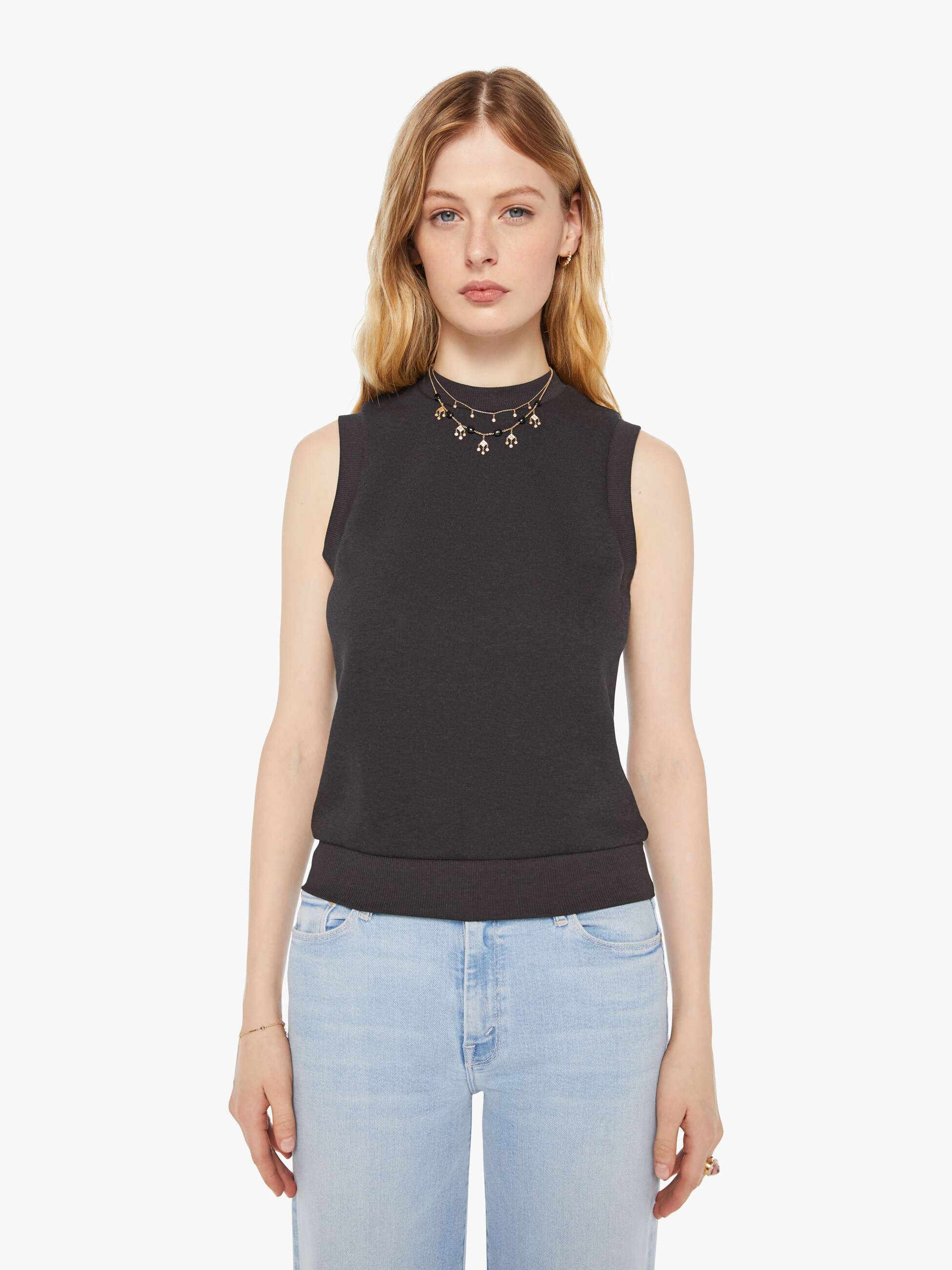 SPRWMN Shrunken Vest - Black