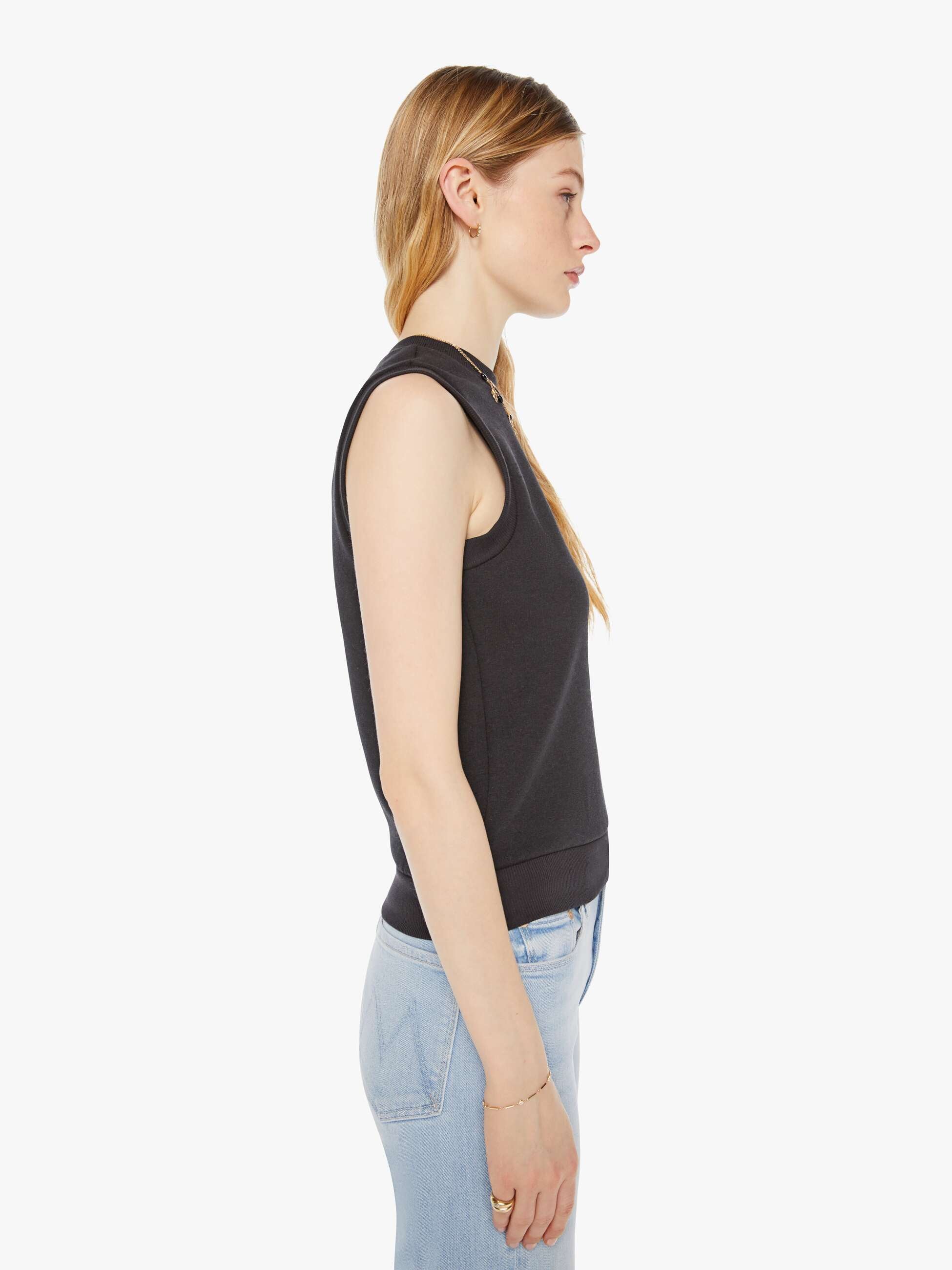 SPRWMN Shrunken Vest - Black - Image 3