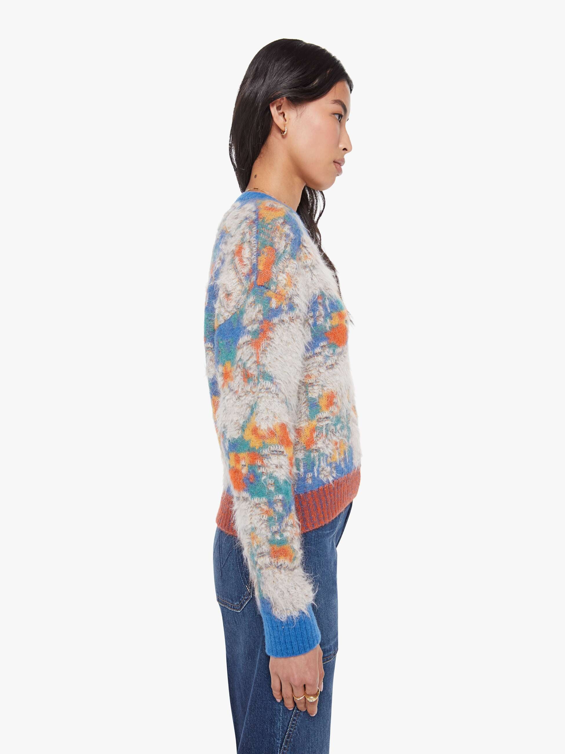 The Crop Varsity Jumper - Fixer Upper - Image 3