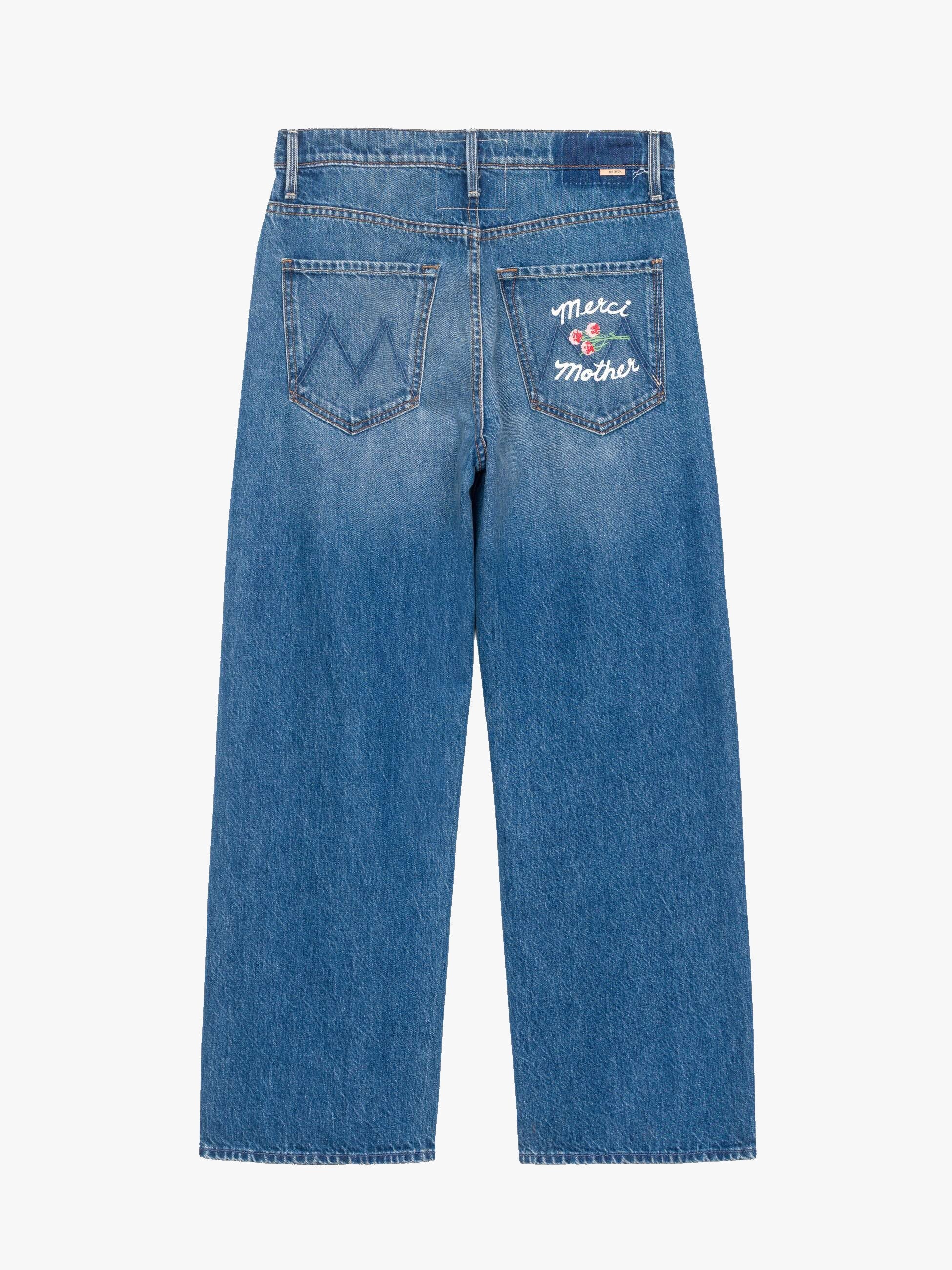 Merci x MOTHER The Dodger Ankle - Green Thumb - Image 8