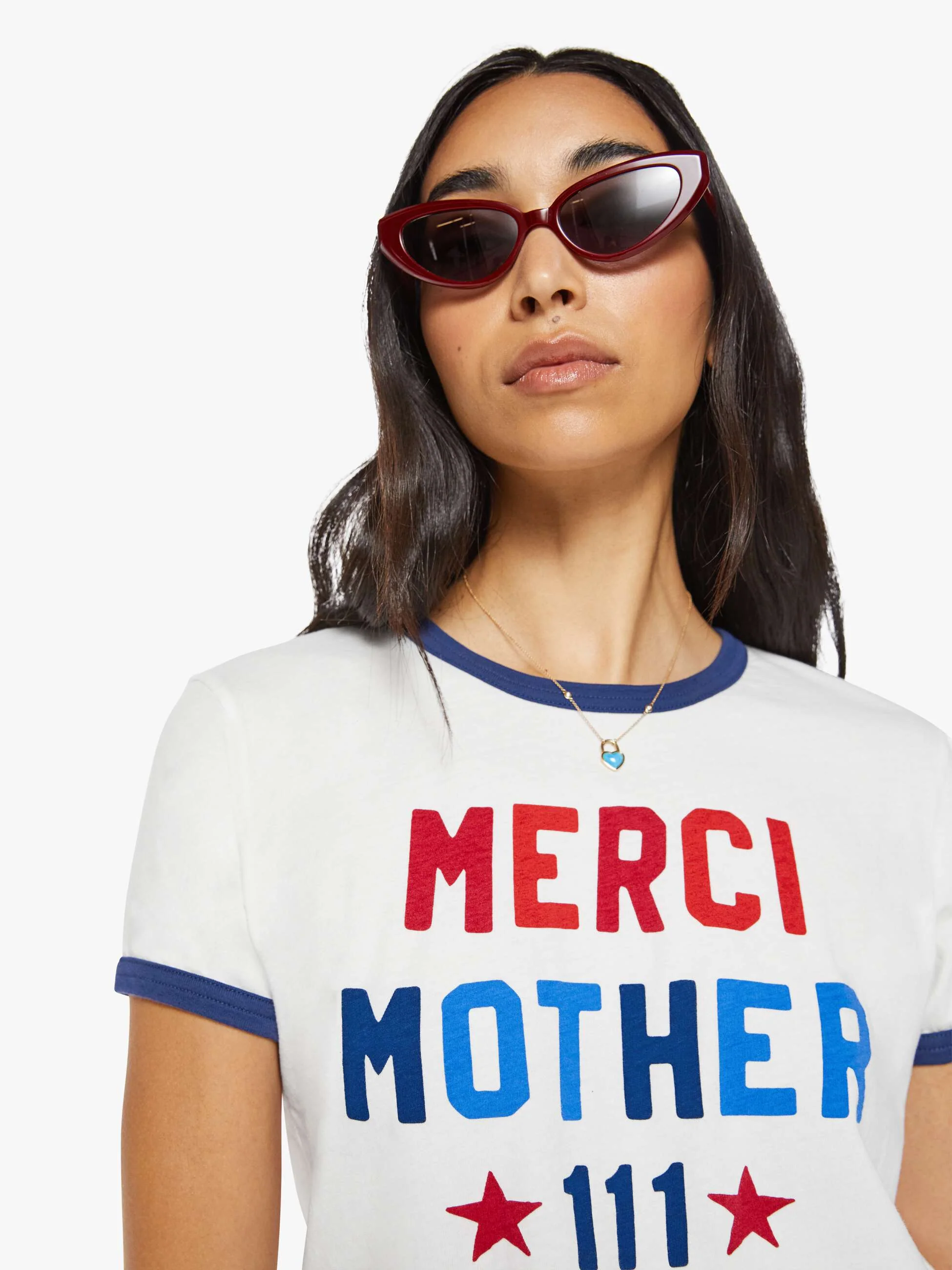 Merci x MOTHER The Lil' Goodie Ringer - Champions - Image 6