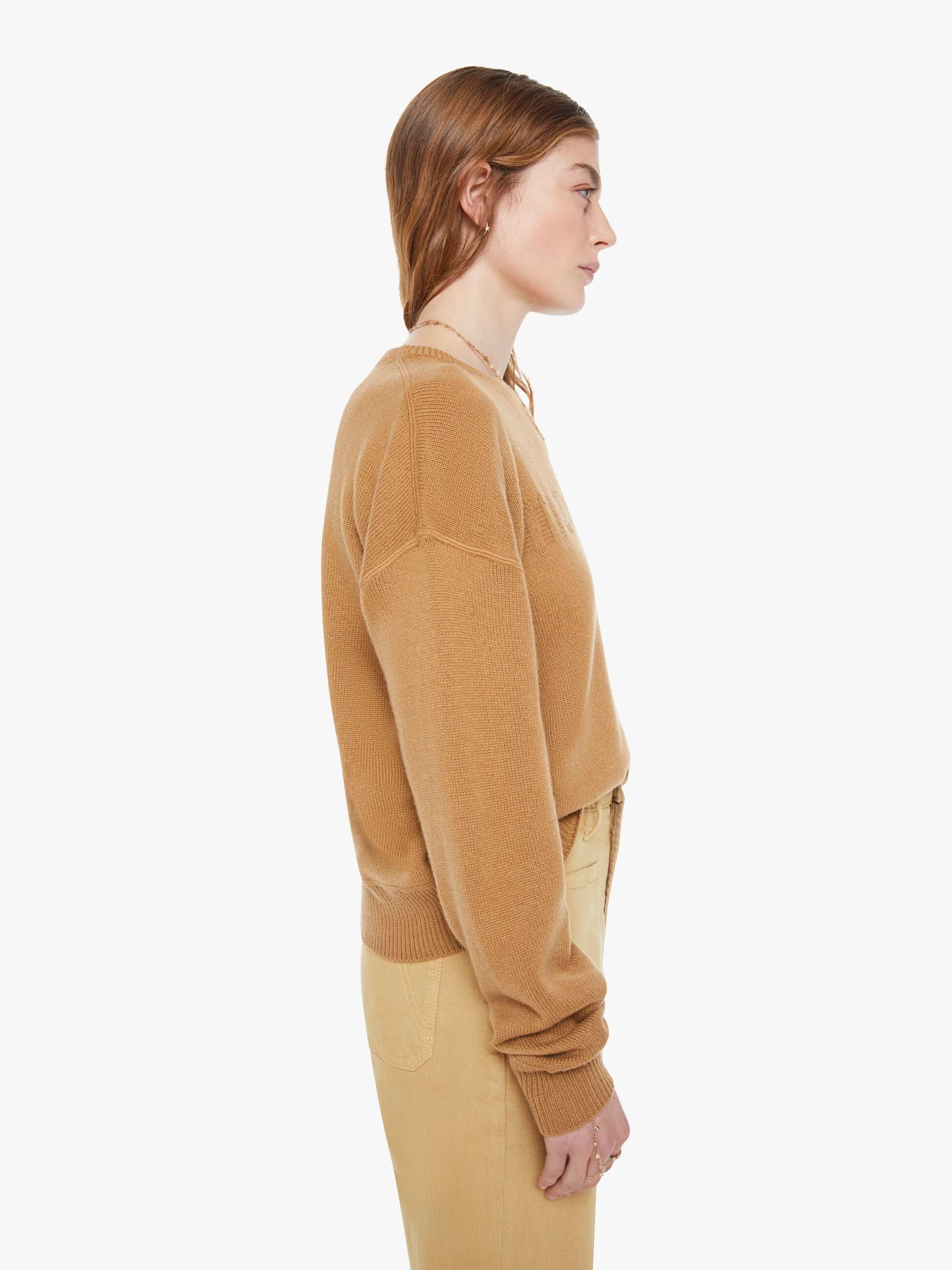 The Logo Jumper - Camel - Image 3