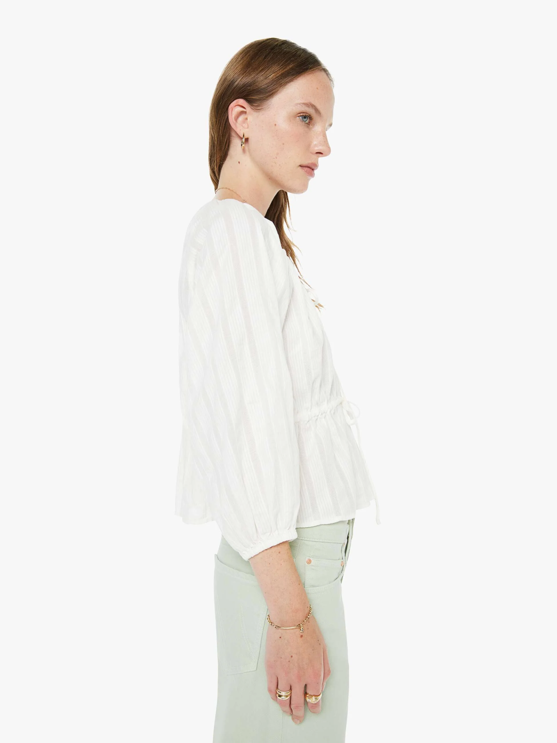 The Love Child Top - White - Image 3