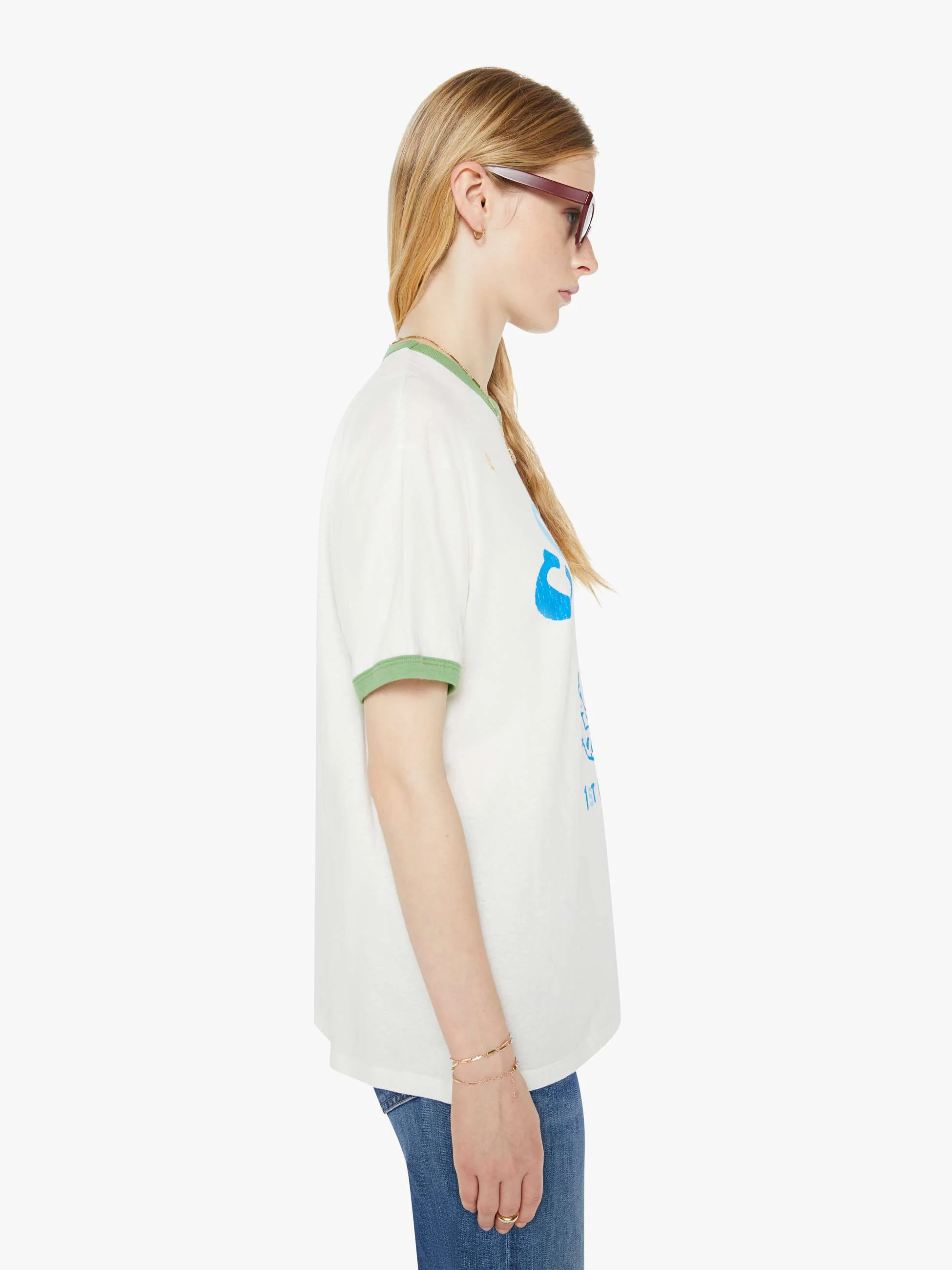 The Lowdown Ringer Tee - First In Charge - Image 2