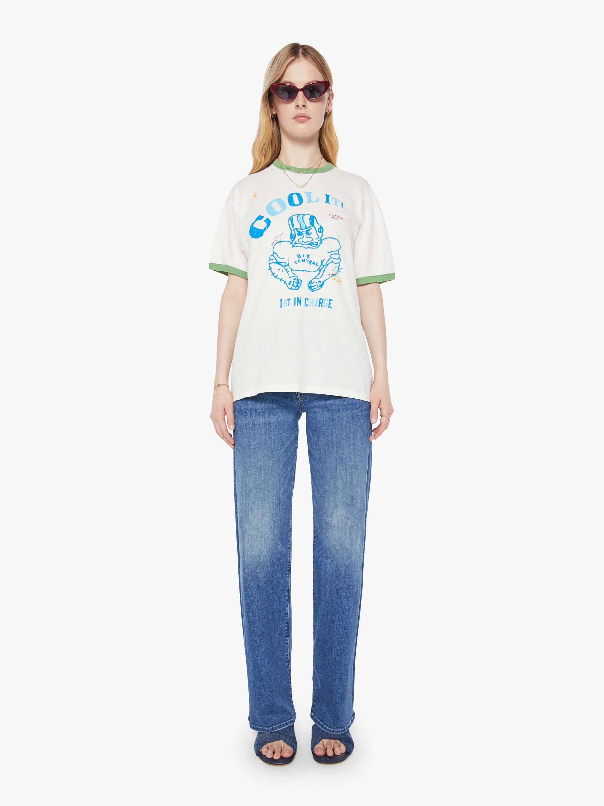 The Lowdown Ringer Tee - First In Charge - Image 4