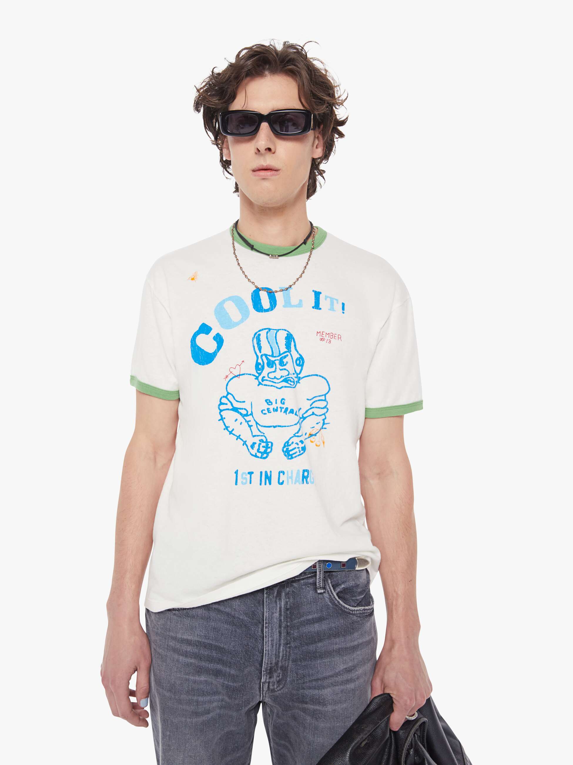 The Lowdown Ringer Tee - First In Charge - Image 6