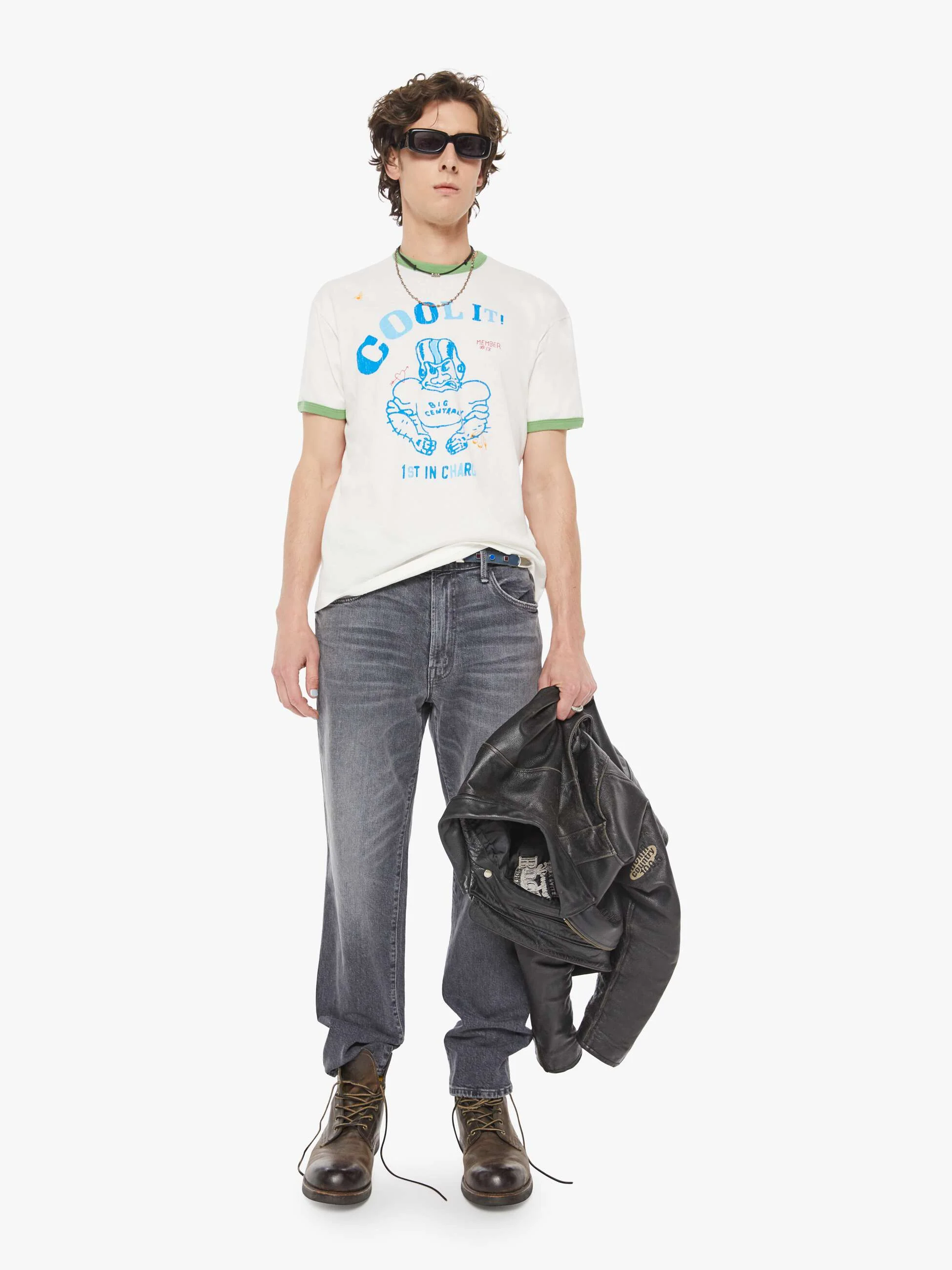 The Lowdown Ringer Tee - First In Charge - Image 9