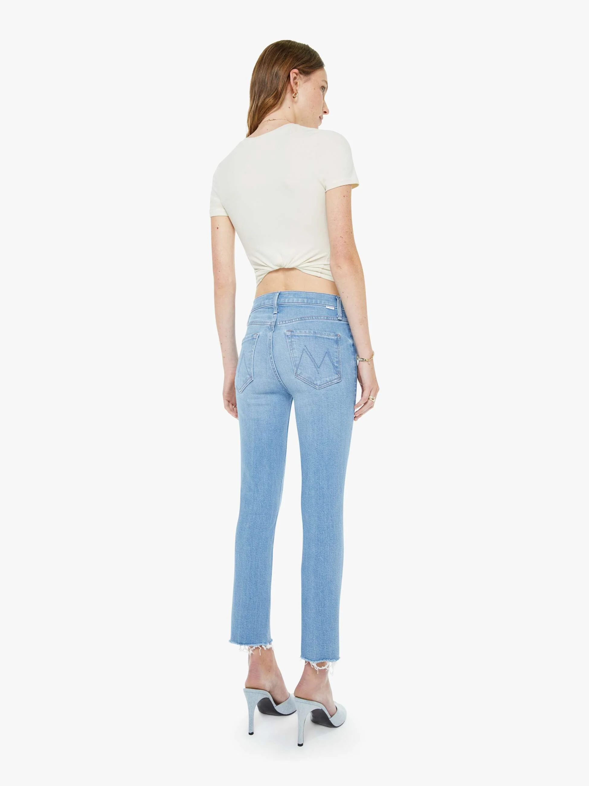 The Mid Rise Dazzler Crop Fray - Satisfy Your Cravings - Image 4